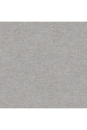 7816 Serıe | Düz Keten Tekstil Dokulu Duvar Kağıdı (7816-3 : Gri) 160694