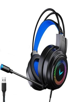 G58 usb Pro Oyuncu Kulaklığı Gürültü Önleyici Mikrofonlu 7.1 Surround Rgb Ledli Pc Ps4 Mac HCG000079-1