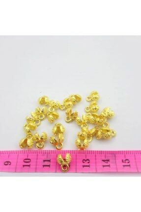 Düğüm Kapama 6 Mm Gold Renk 10 Adet SARIDMGMKOMA10