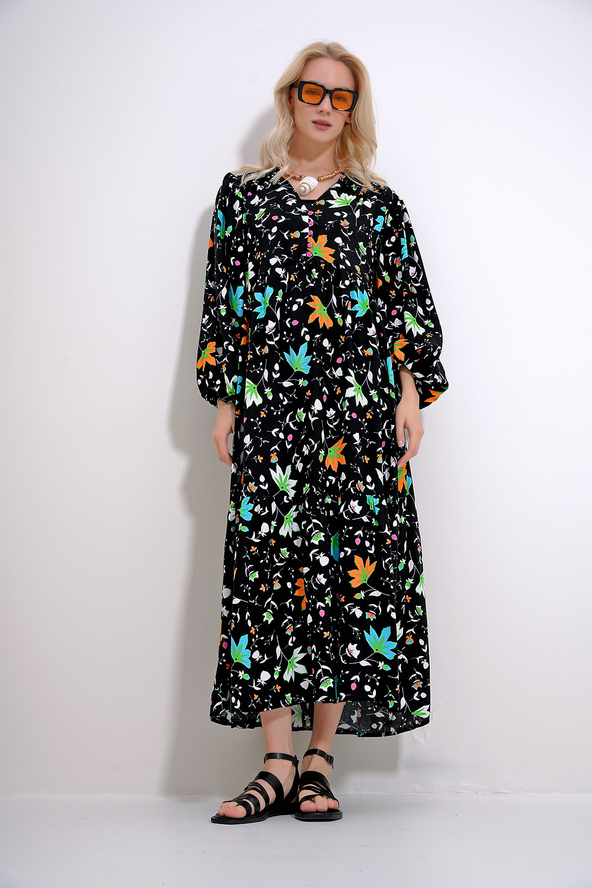 لباس زنانه آلاچاتی | ALC-X12022 Trend Alaçatı Stili - Image 3