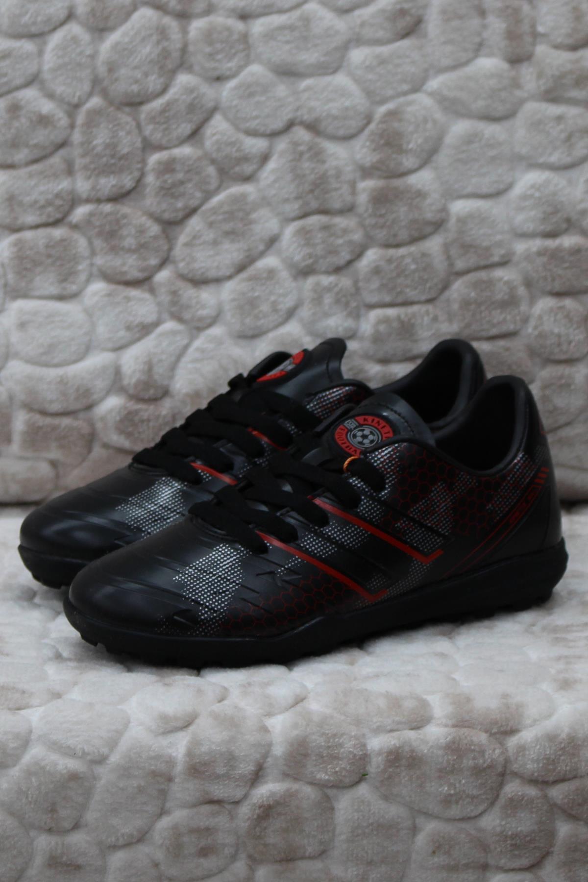 کفش Kinetix فوتبال پسرانه Skill TF J Black Tourf Astroturf اورجینال - تصویر 2