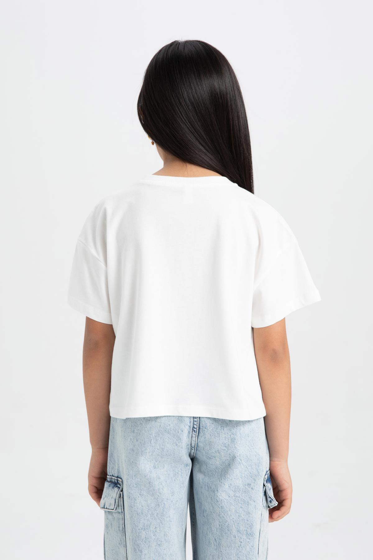 تی شرت دخترانه دفاکتو | C4608A824SM Defacto - Image 6