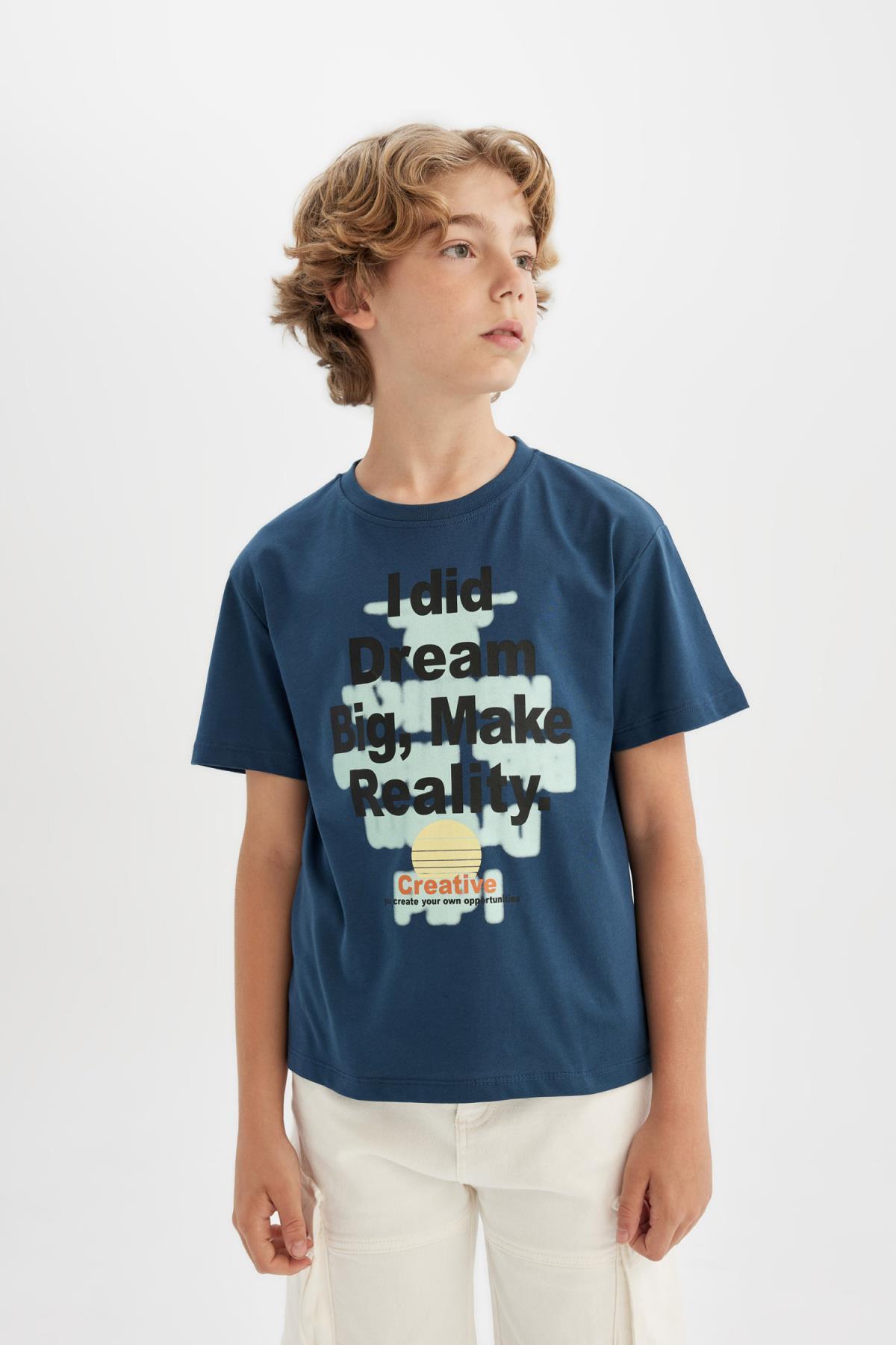 تی شرت پسرانه دفاکتو | C4660A824SM Defacto - Image 3