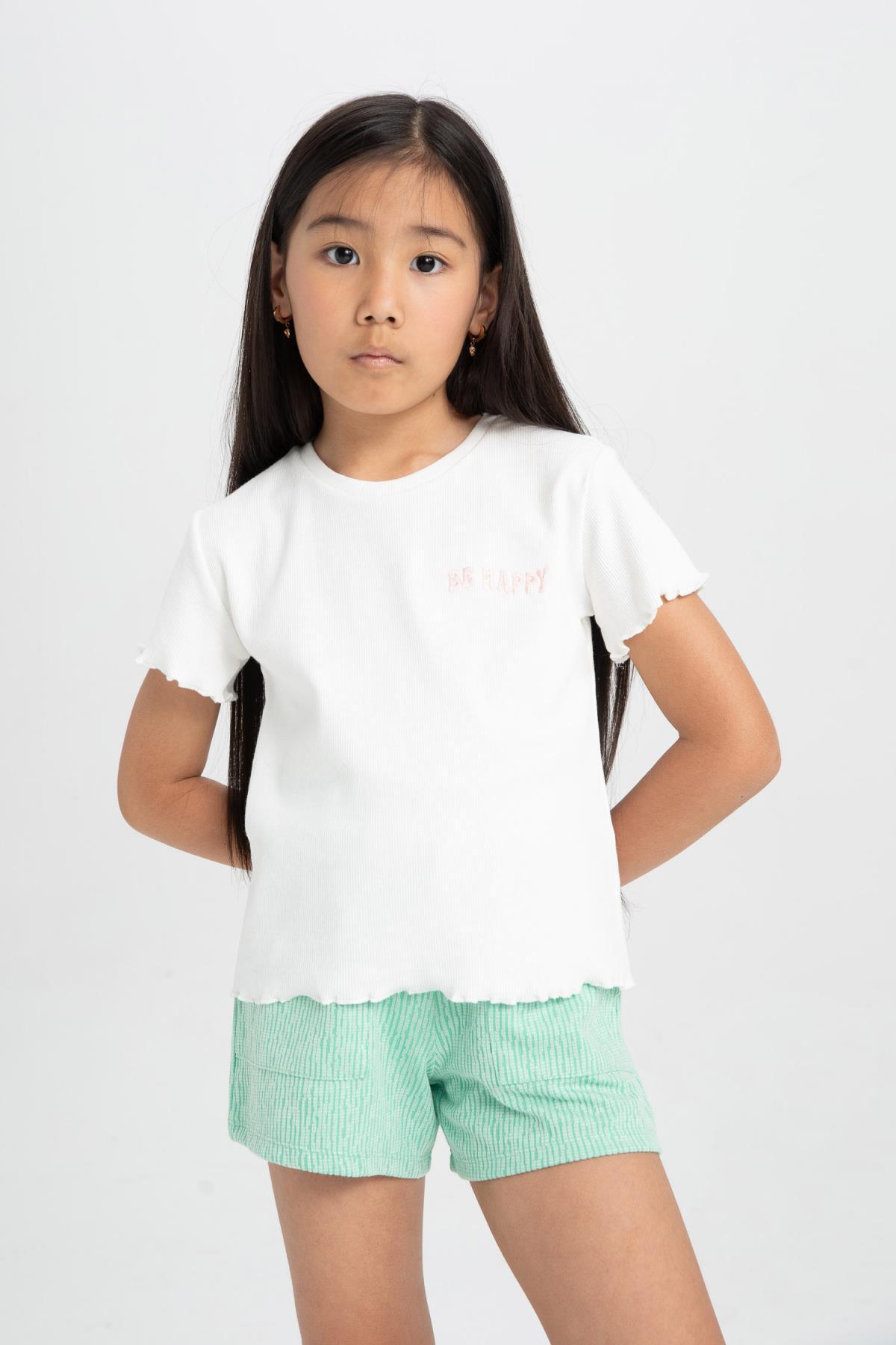 تی شرت دخترانه دفاکتو | C4605A824SM Defacto - Image 3