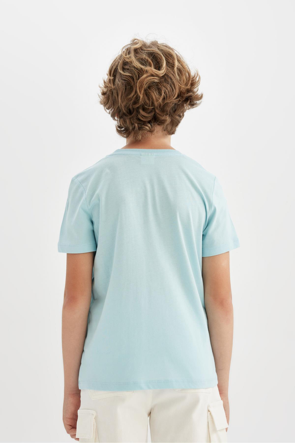 تی شرت پسرانه دفاکتو | C6884A824SM Defacto - Image 7