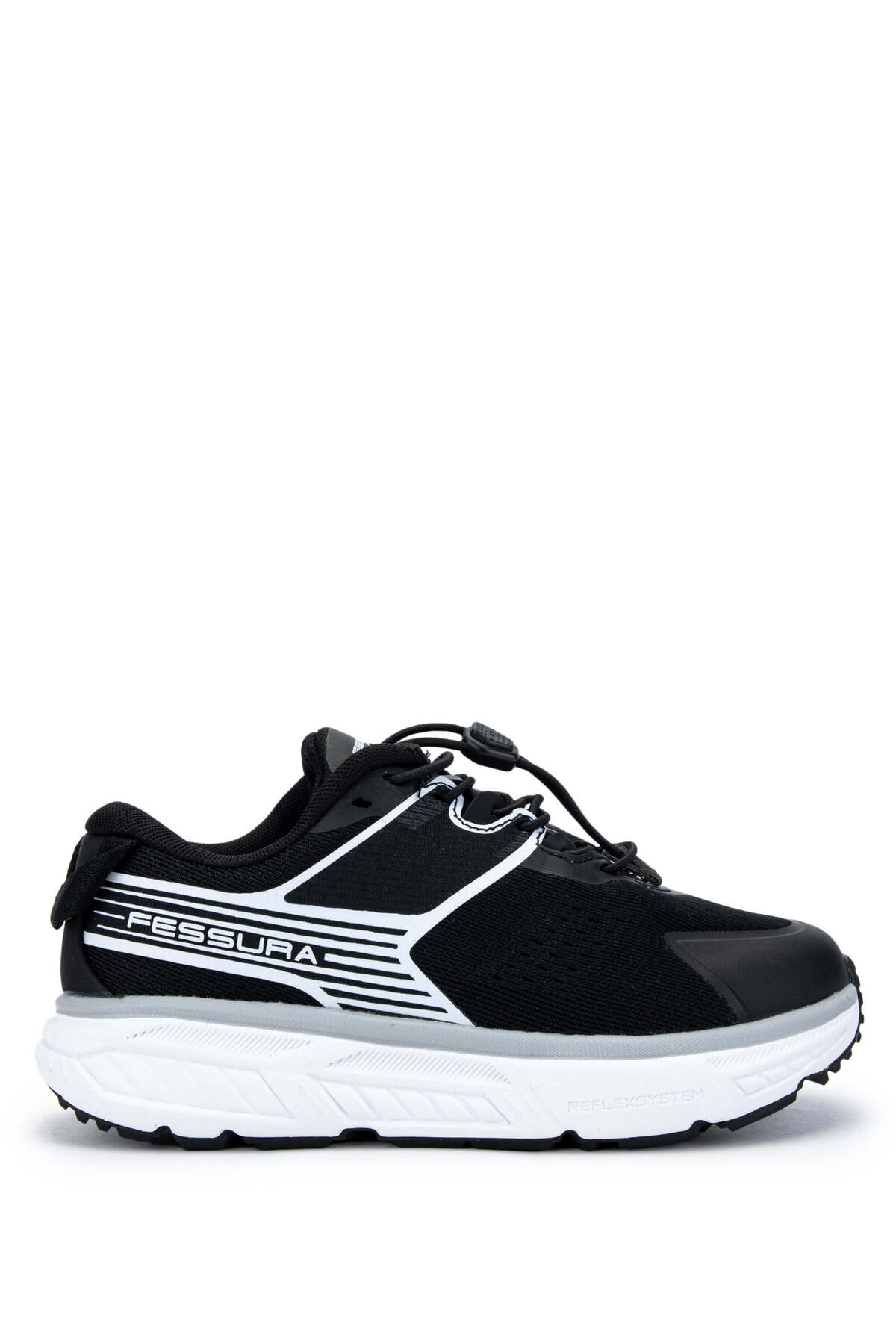  کفش‌های کتانی و ورزشی پارچه‌ای مشکی/سنگی کودکانه