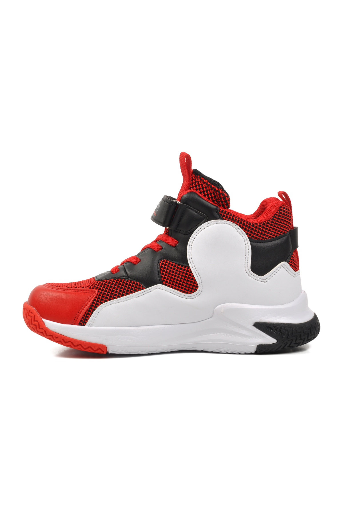 pepino-Red White Black Kids Basketball Shoes 2