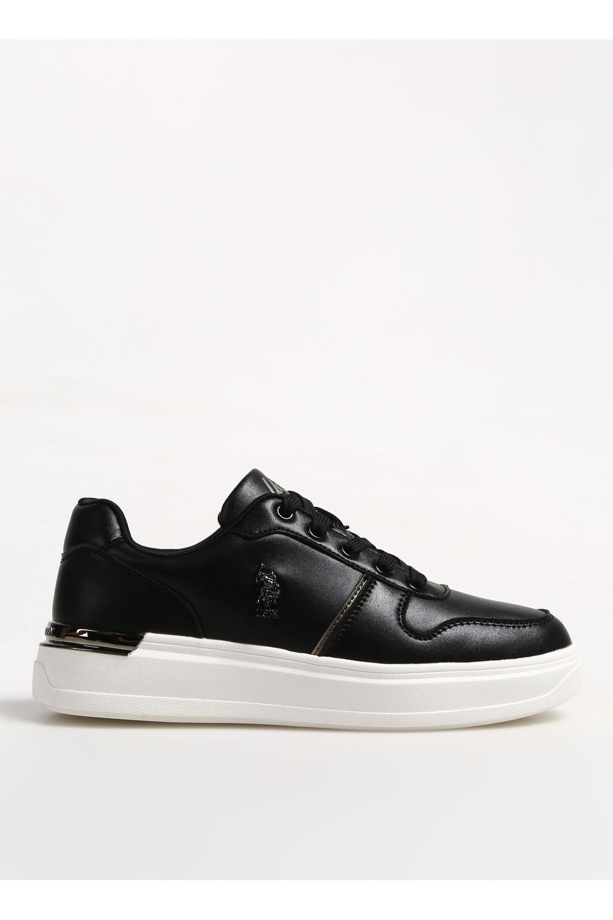 BASE. پولو اسن. کفش ورزشی زنانه مشکی A10153231212010 U.S. Polo Assn.