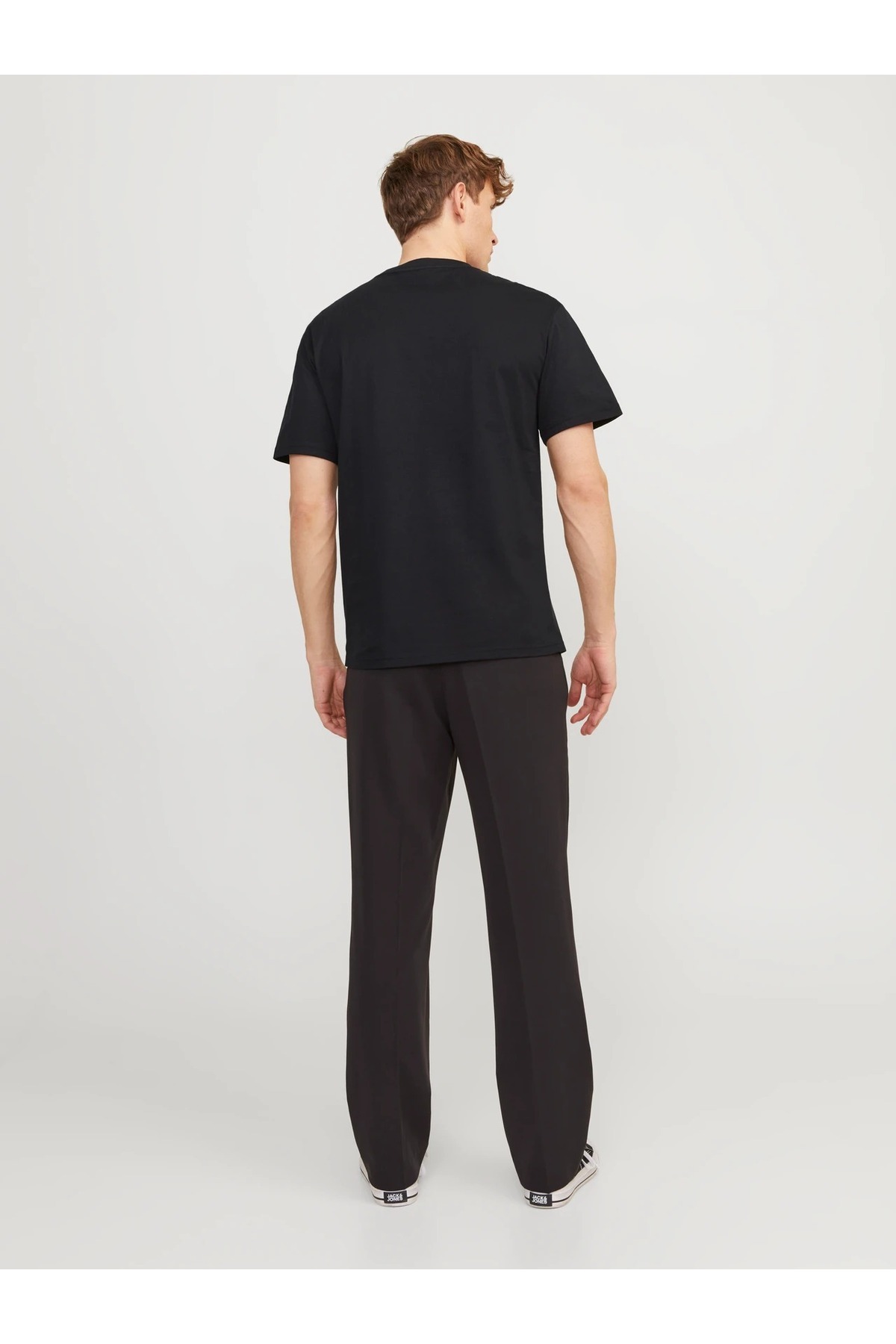 تیشرت مردانه مشکی جک اند جونز | TYC36828CF10827E31 اورجینال - تصویر 2