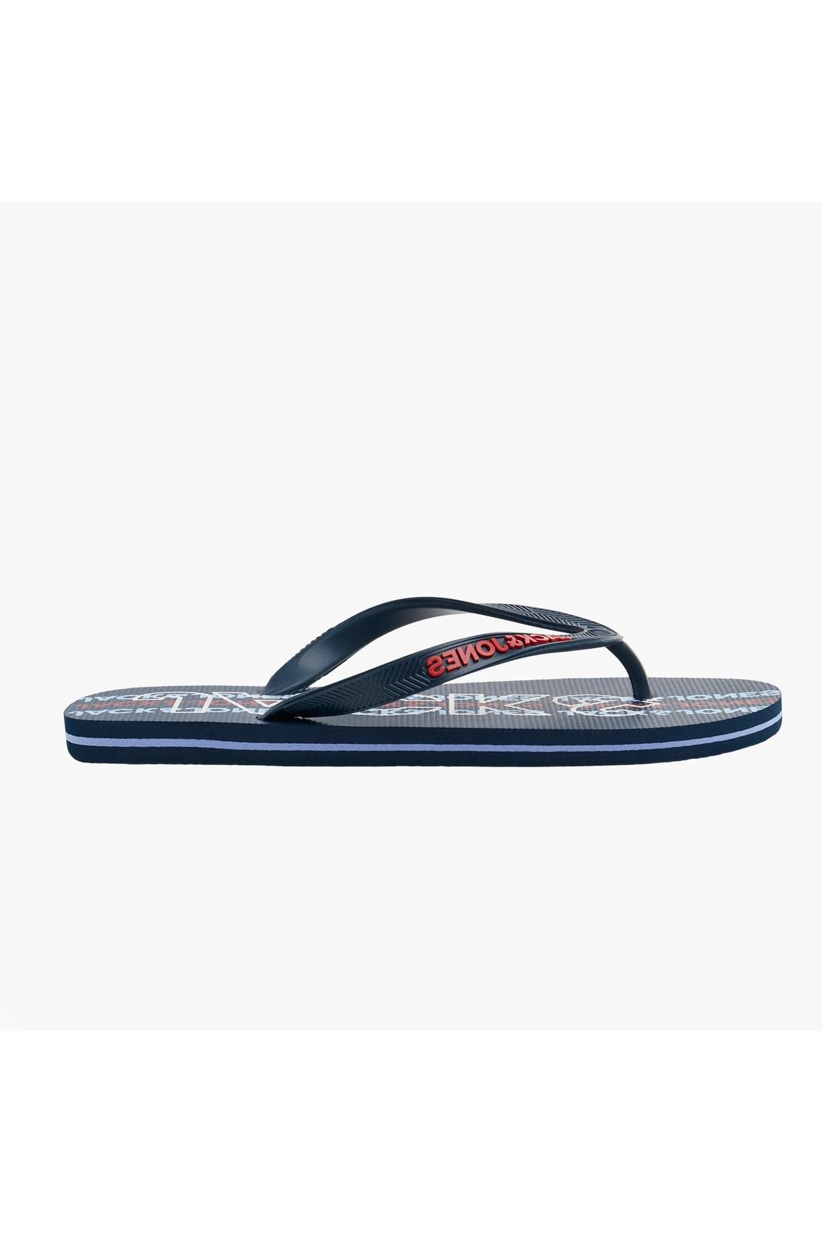 دمپایی آبی مردانه Jack Jones جک و جونز JFWLOGO 2.0 FLIP FLOP Jack & Jones