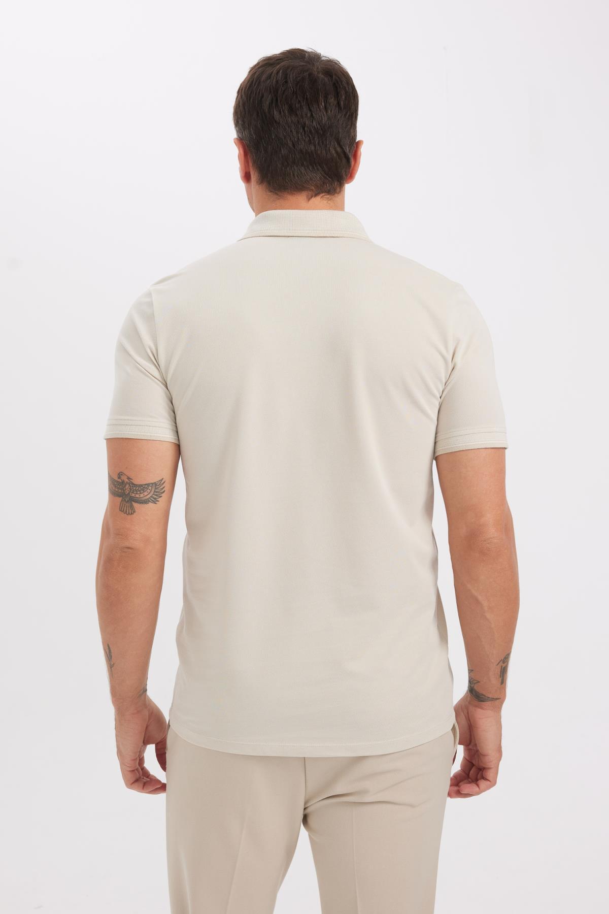 پولوشرت مردانه دفاکتو | D0033AXNS Defacto - Image 6