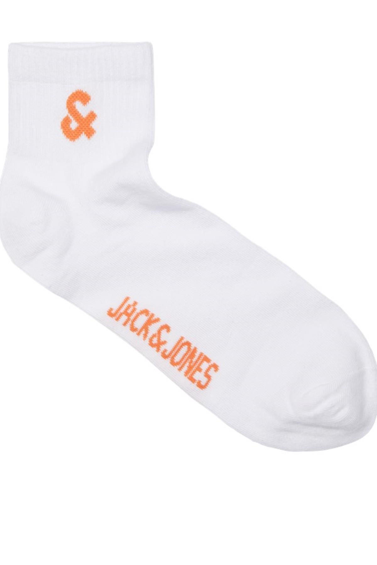 جوراب ورزشی جک اند جونز مردانه  نارنجی  راسته      کژوال/روزمره | Jack & Jones 12256335 - تصویر 3