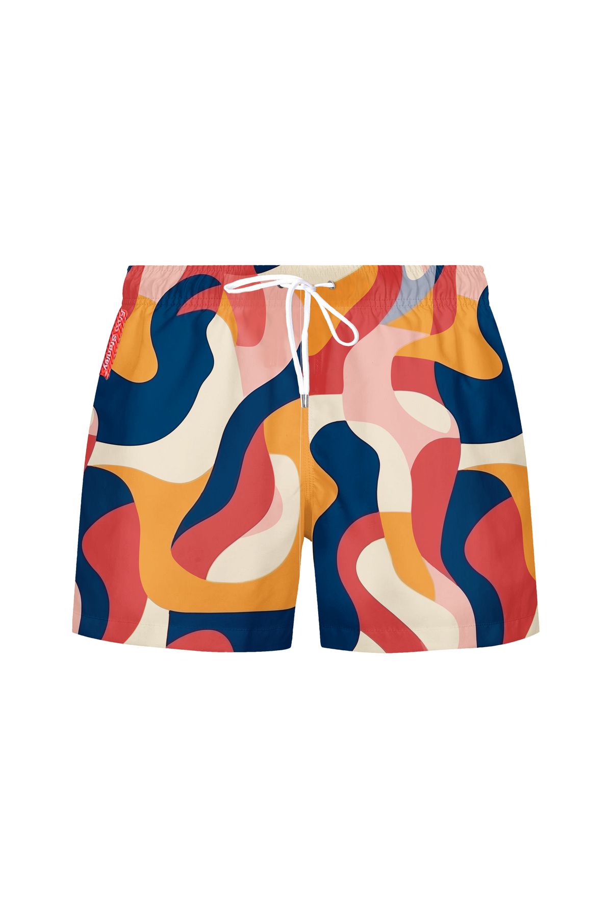Enzo Stanley Men s Patterned Swim Shorts Trendyol