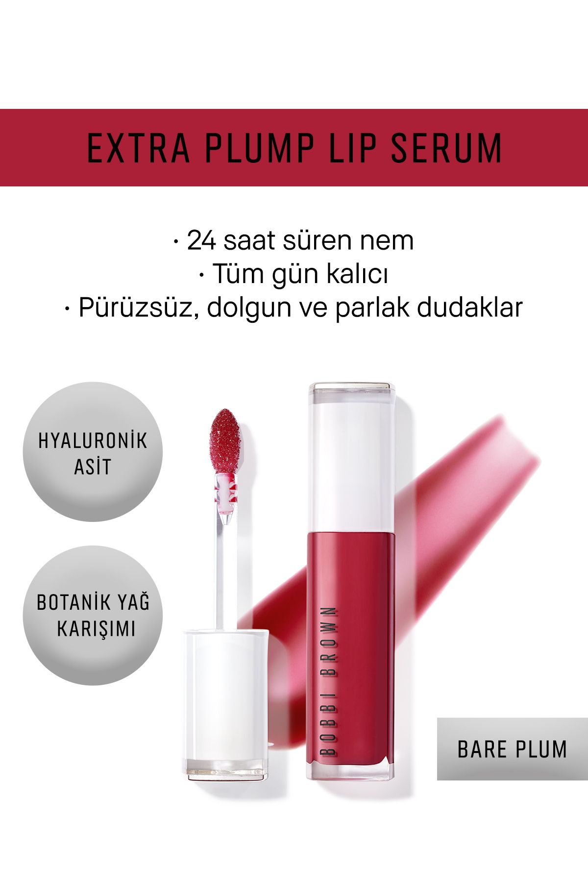 Сыворотка для губ Bobbi Brown Extra Plump Plump – Bare Plum 716170336312 105136