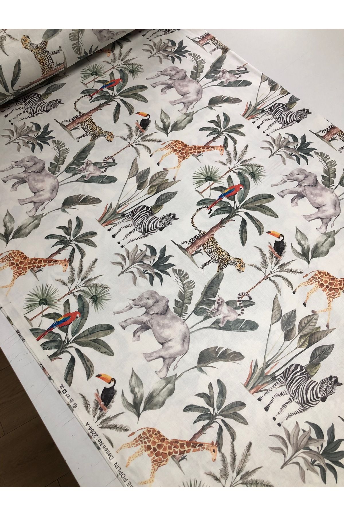Sefaoğlu tekstil-Poplin Fabric Single Sheet and Pillowcase - Digital Print 4