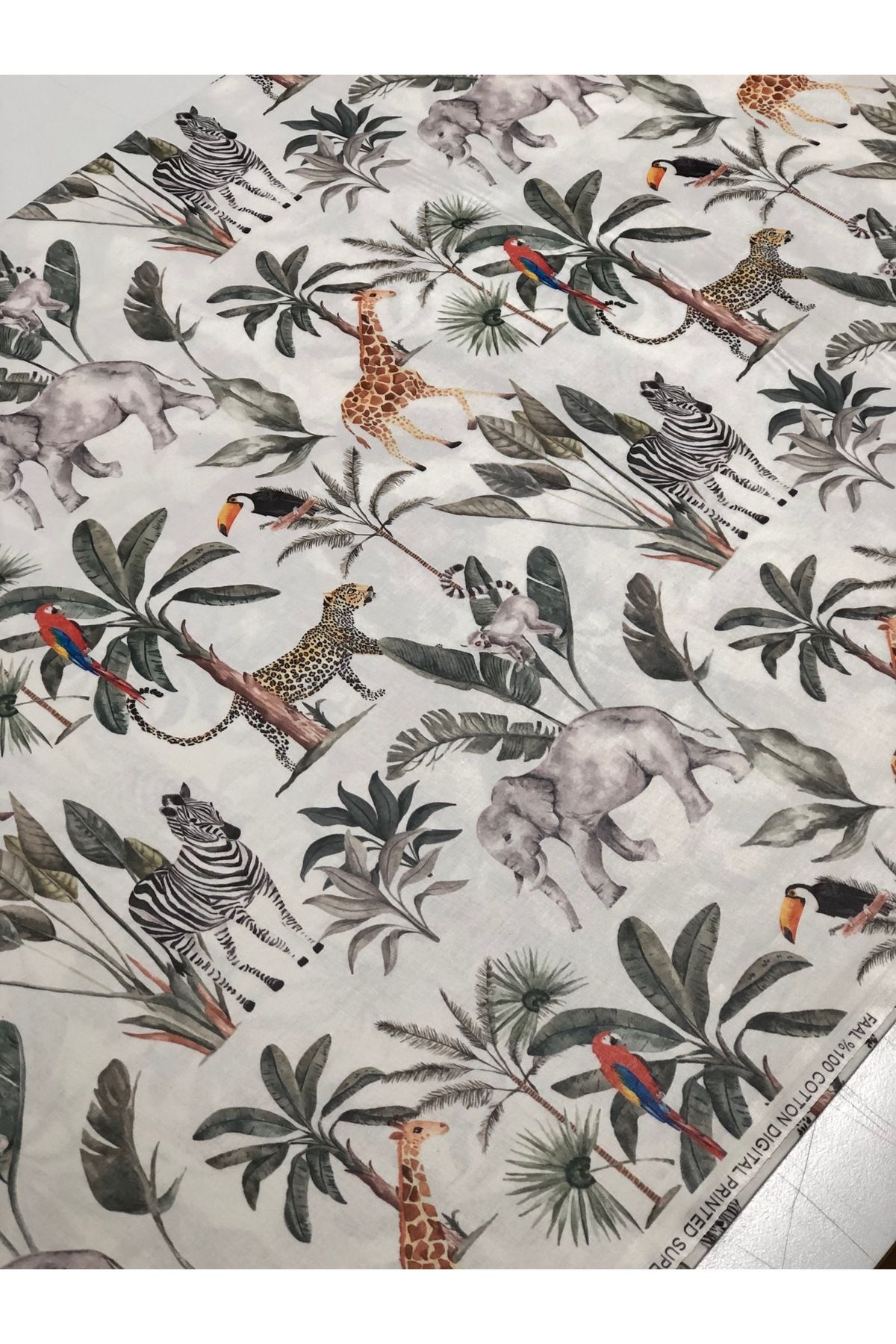 Sefaoğlu tekstil-Poplin Fabric Single Sheet and Pillowcase - Digital Print 6