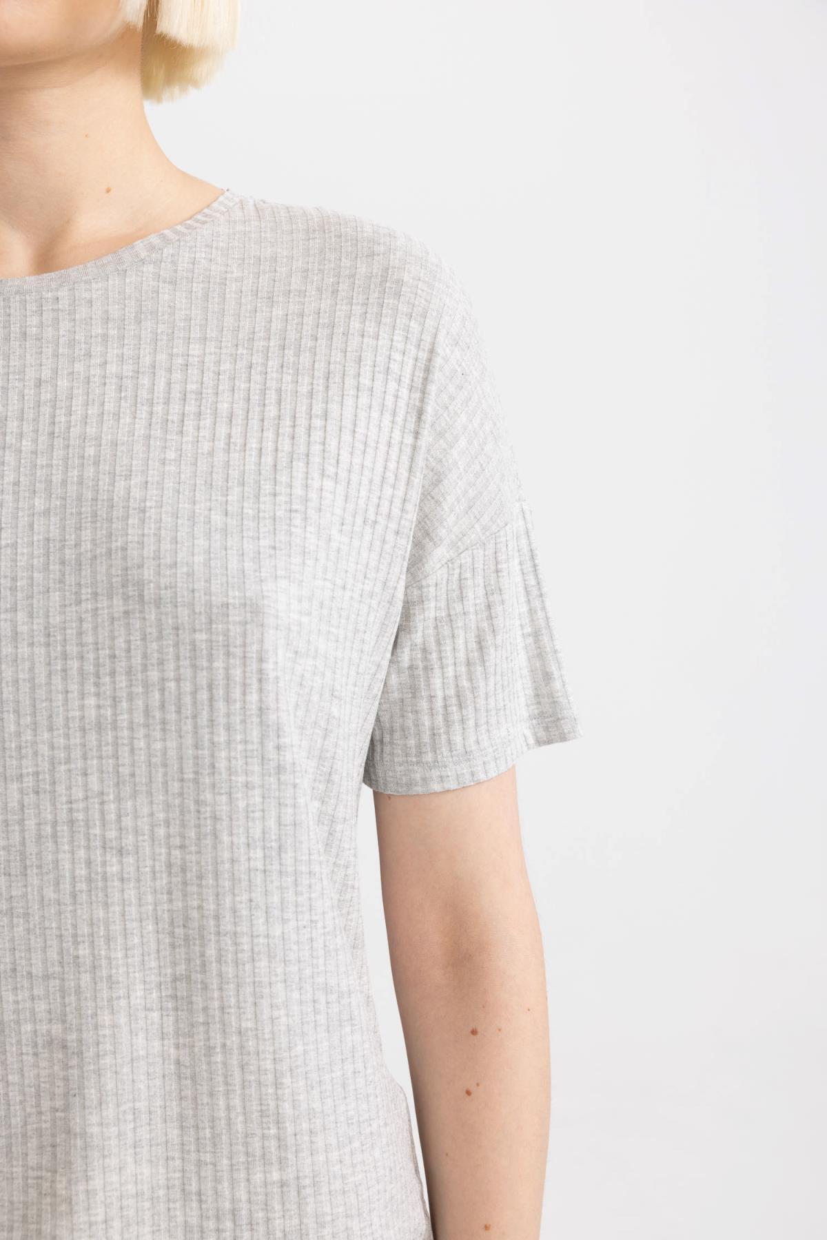 ست پیژامه زنانه دفاکتو | B8732AX24SM Defacto - Image 4