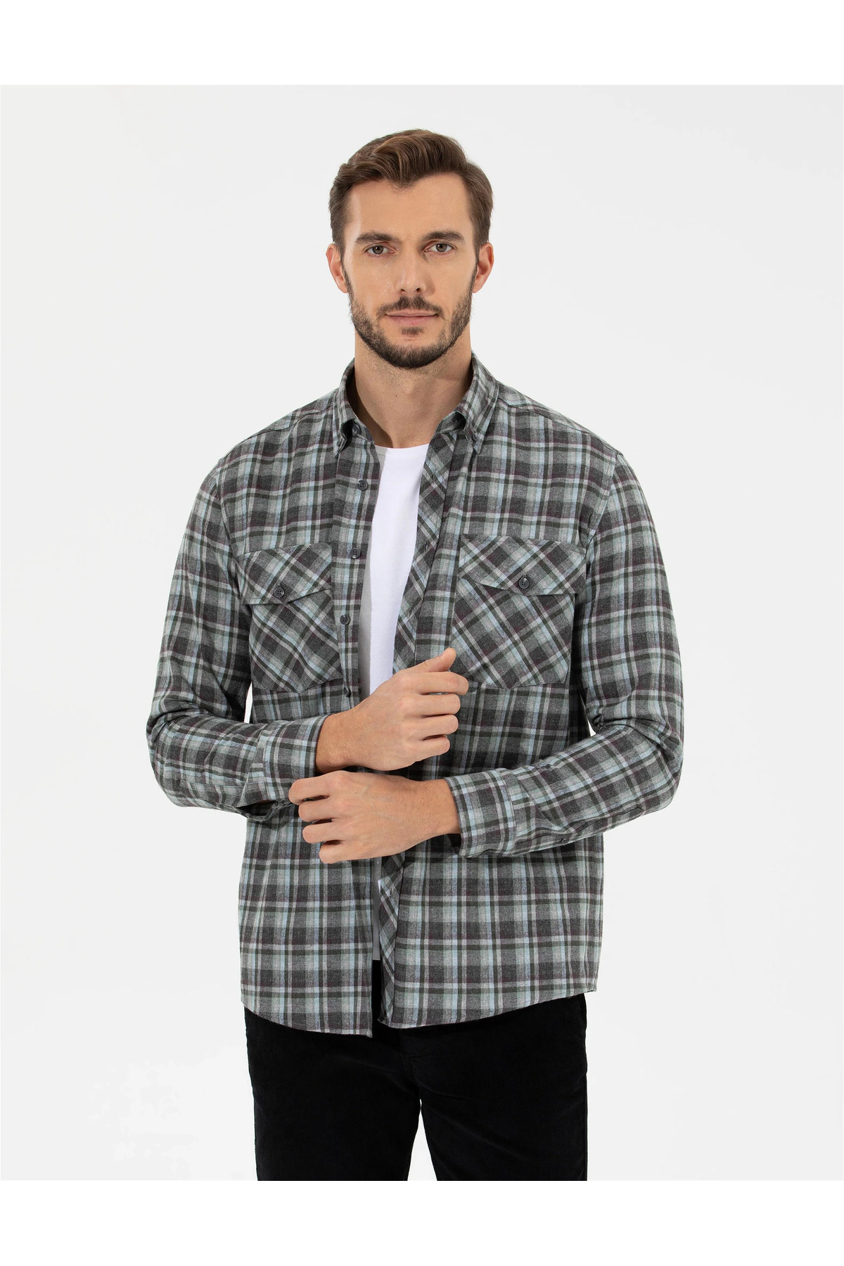 پیراهن مردانه پیر کاردین | Gömlek Pierre Cardin - Image 3