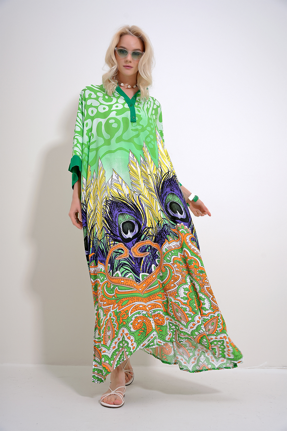 لباس زنانه آلاچاتی | ALC-X12013 Trend Alaçatı Stili - Image 3