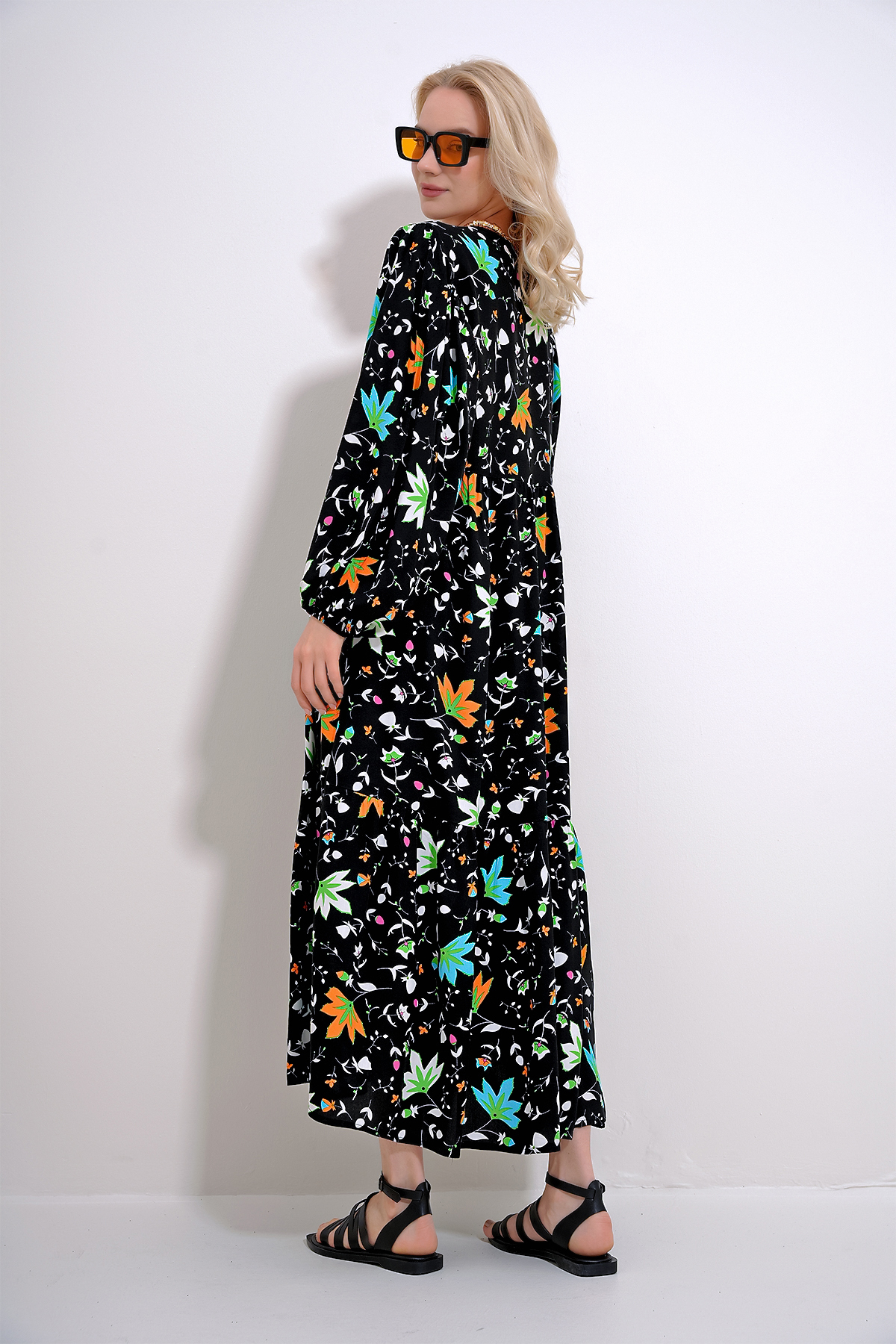 لباس زنانه آلاچاتی | ALC-X12022 Trend Alaçatı Stili - Image 4