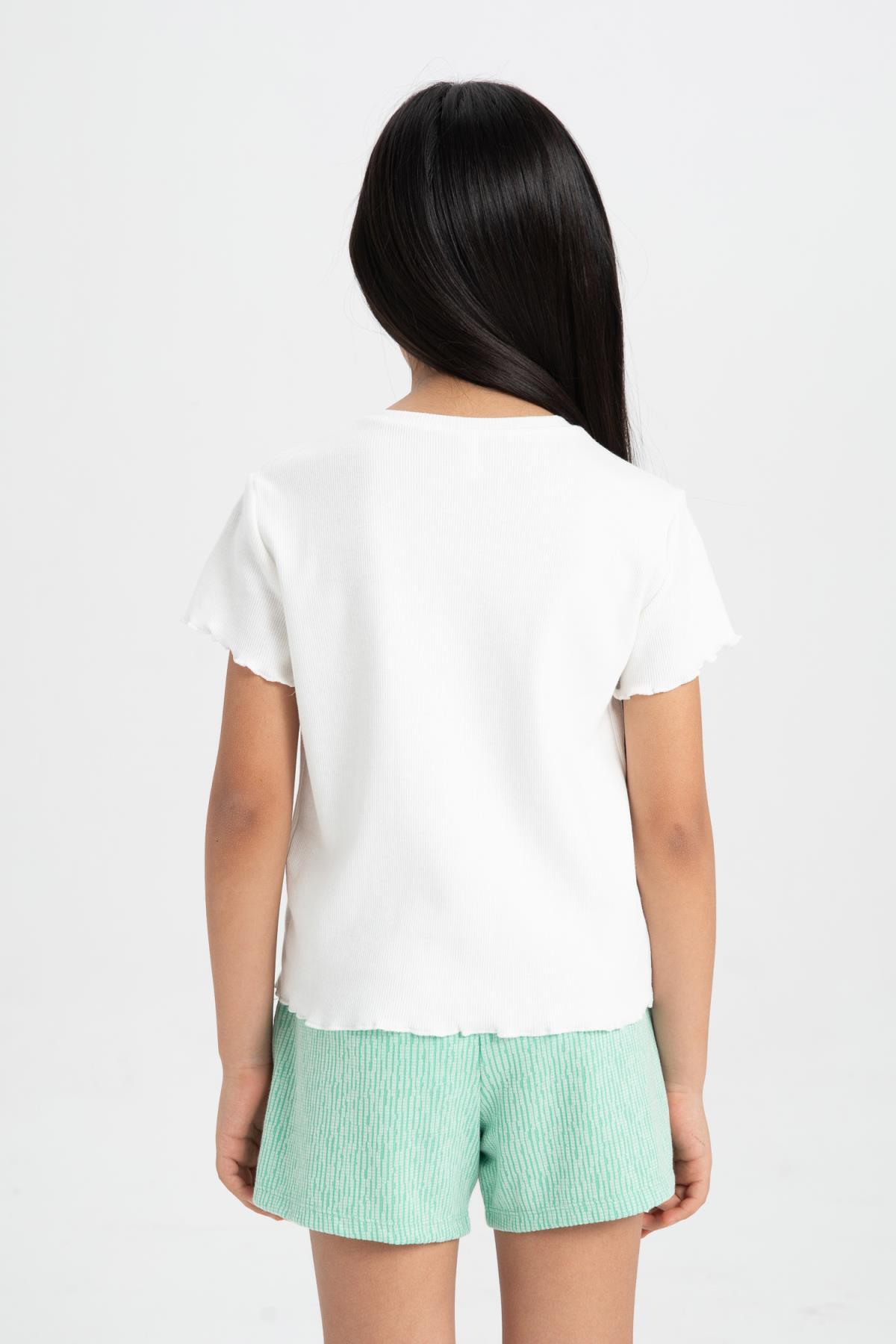 تی شرت دخترانه دفاکتو | C4605A824SM Defacto - Image 6