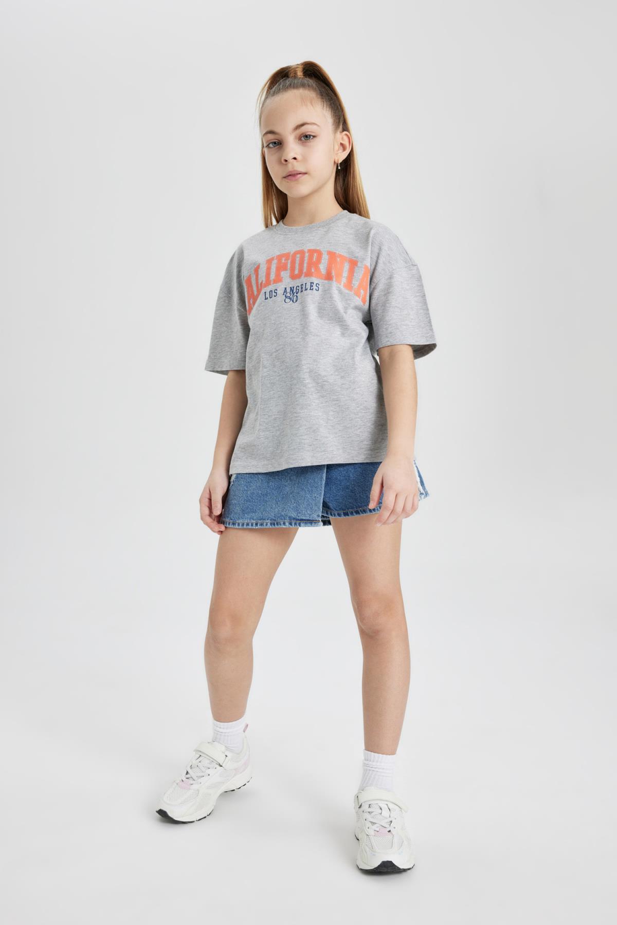 تی شرت دخترانه دفاکتو | B5168A824HS Defacto - Image 2