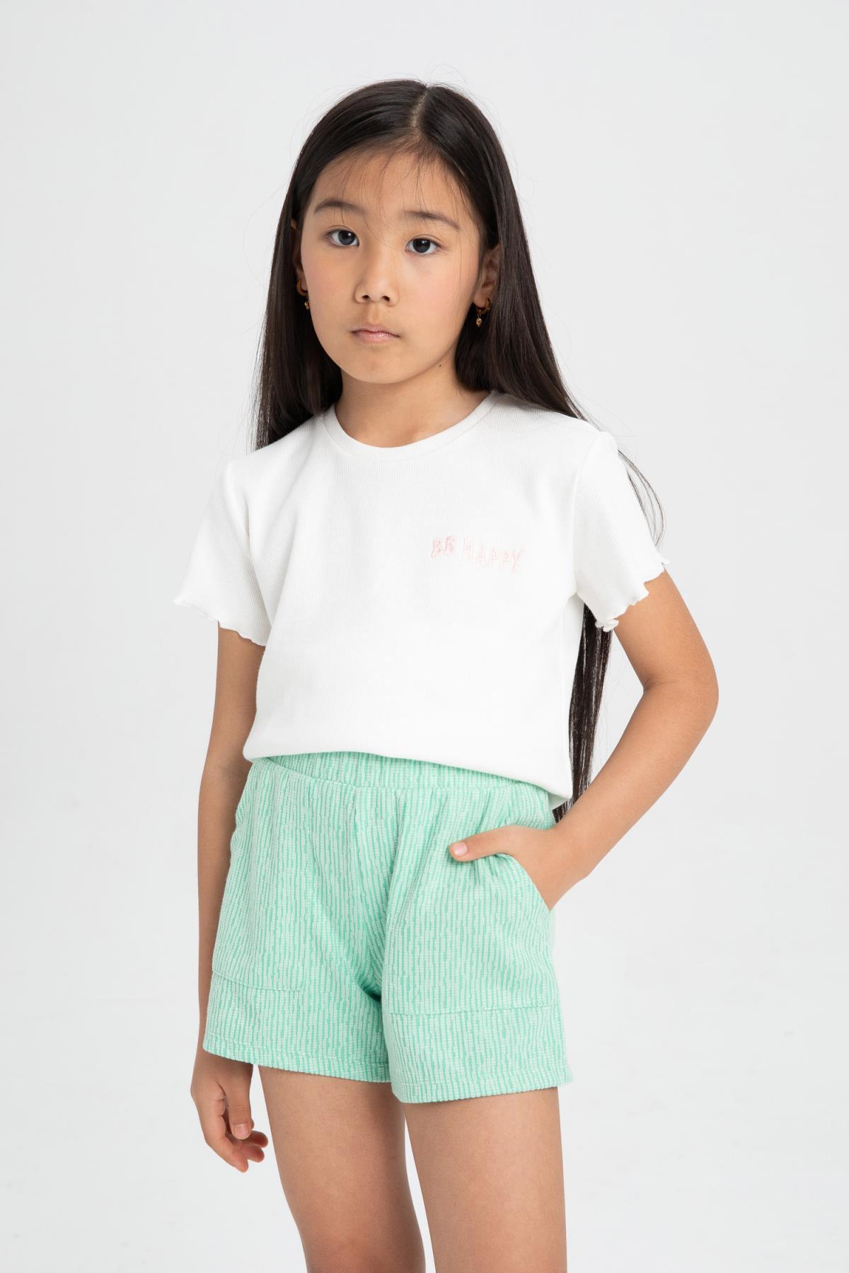 تی شرت دخترانه دفاکتو | C4605A824SM Defacto - Image 5