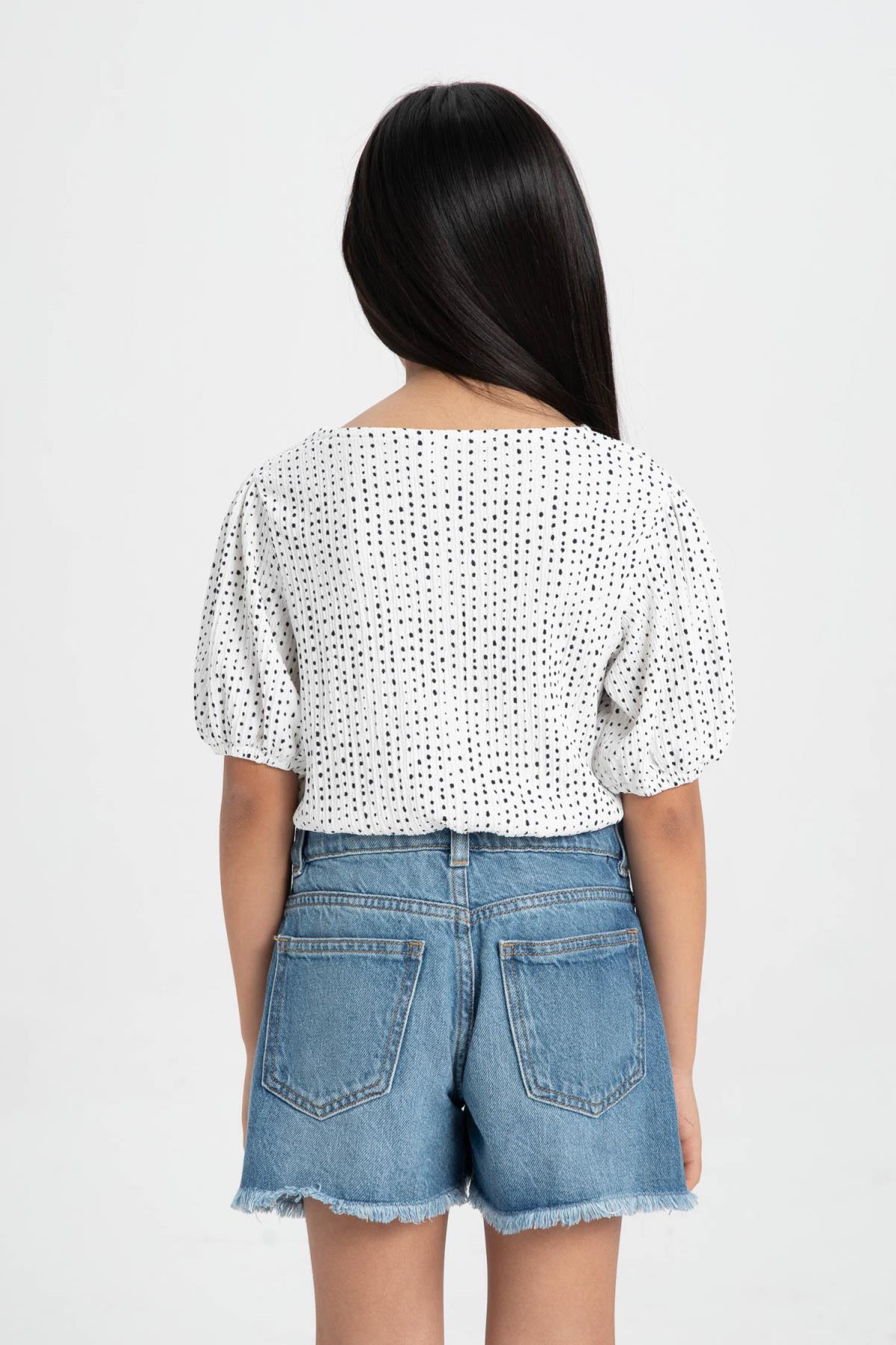 تی شرت دخترانه دفاکتو | C5283A824SM Defacto - Image 6