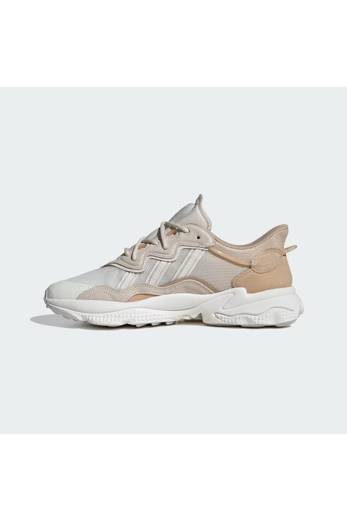 اسنیکر خاکستری مردانه کفش ورزشی روزانه Ozweego adidas