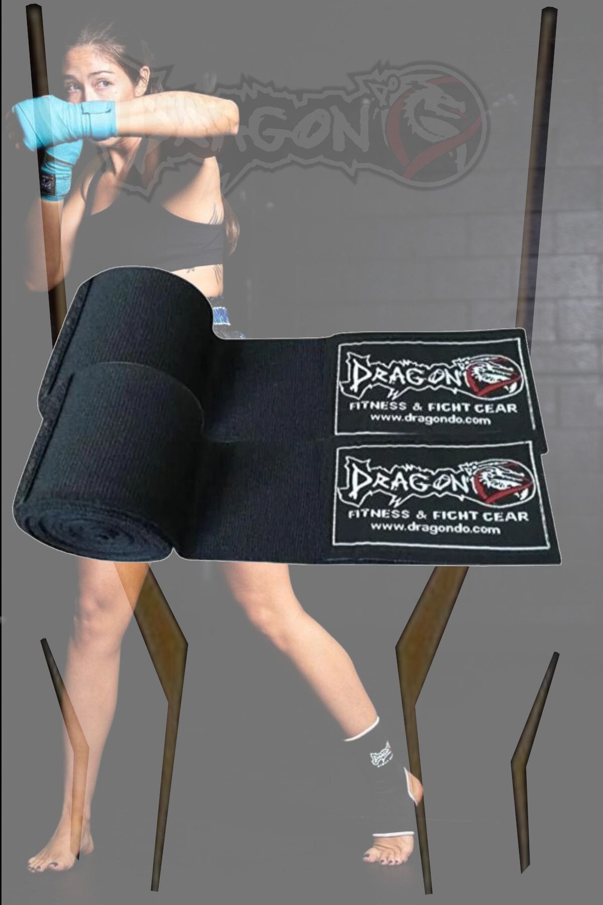 دستکش بوکس سبز مردانه و زنانه کیک میراث Muaythai اژدها 2 ست Dragondo