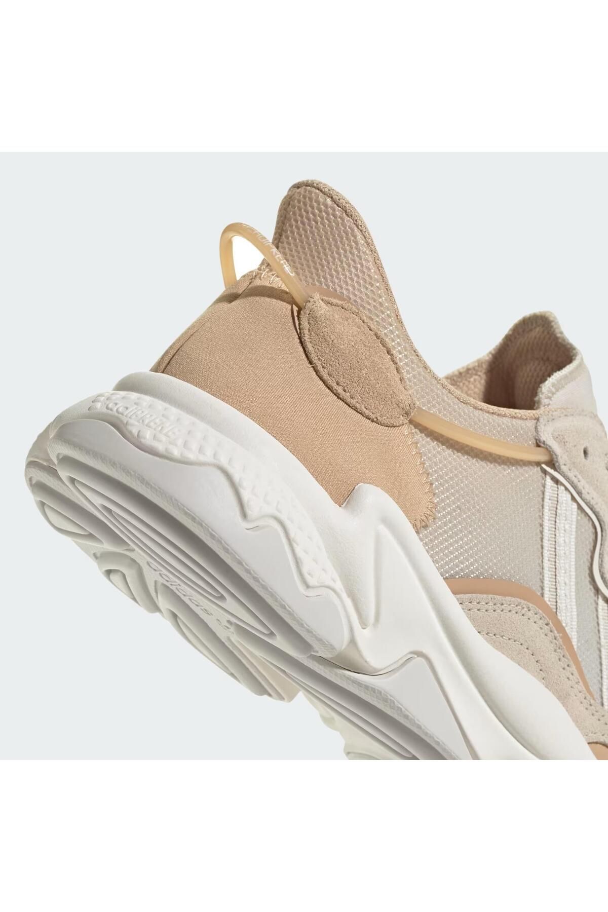اسنیکر خاکستری مردانه کفش ورزشی روزانه Ozweego adidas