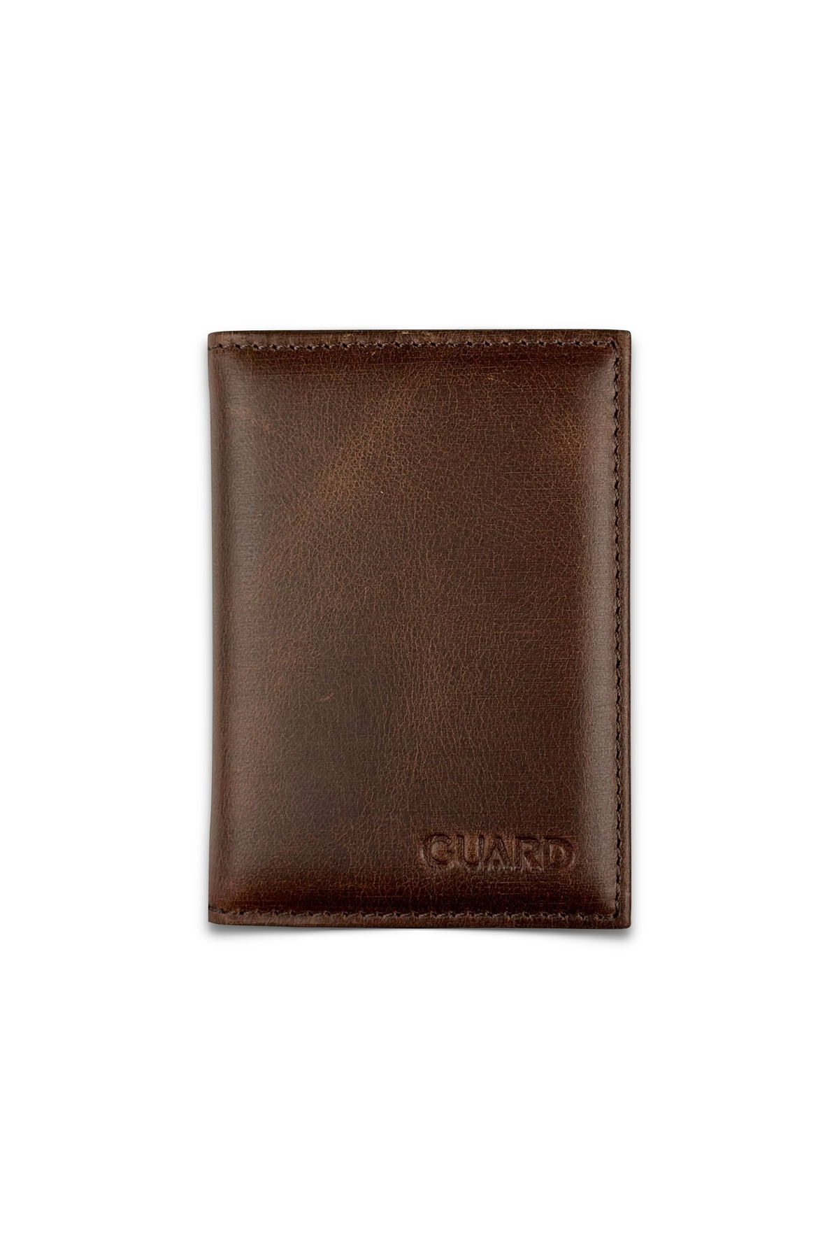 GUARD Hakiki Deri Şeffaf Kart Bölmeli Kartlık