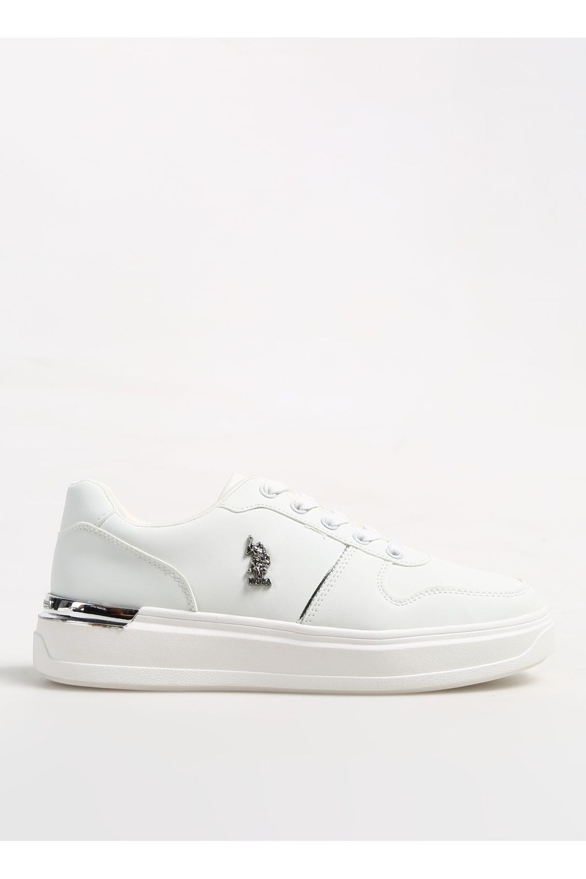BASE. پولو اسن. کفش ورزشی زنانه سفید A10153231412010 U.S. Polo Assn.