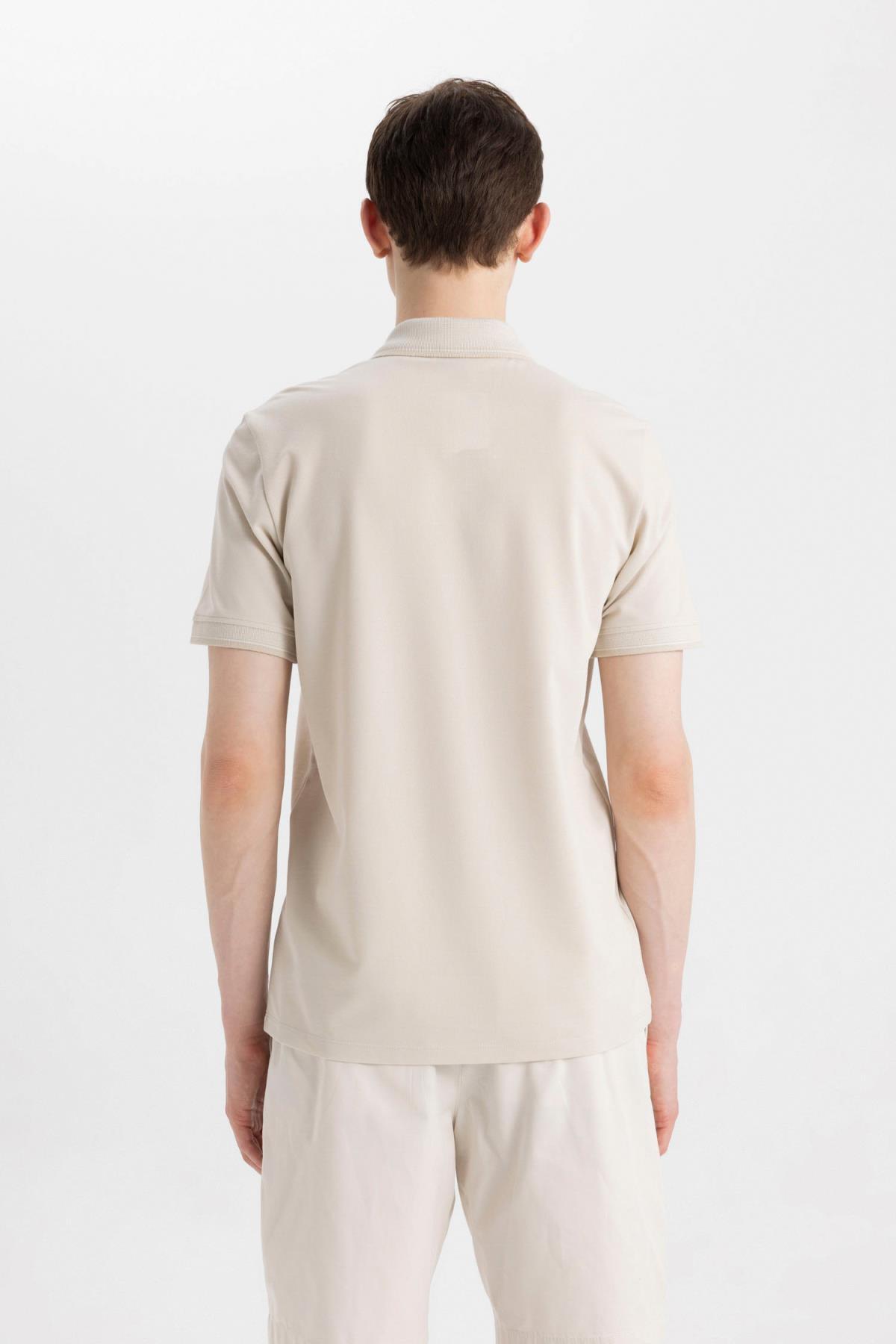 پولوشرت مردانه دفاکتو | D0033AXNS Defacto - Image 7