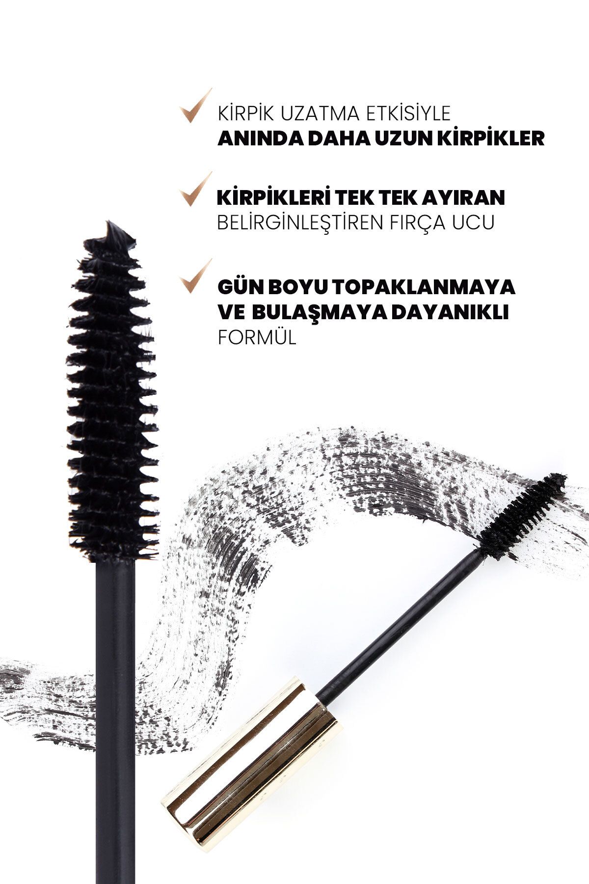 PROCSIN-GLOW SHINE Nourishing Mascara with Volume and Length Feeding Baicapil 10 ml 3