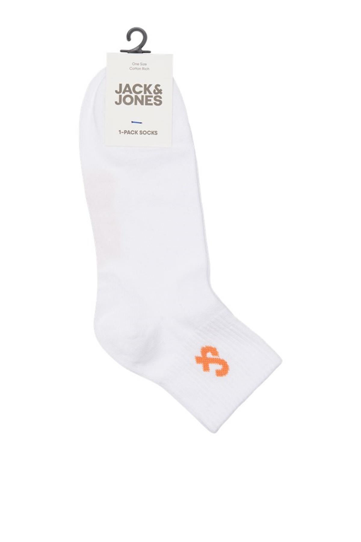 جوراب ورزشی جک اند جونز مردانه  نارنجی  راسته      کژوال/روزمره | Jack & Jones 12256335 - تصویر 2