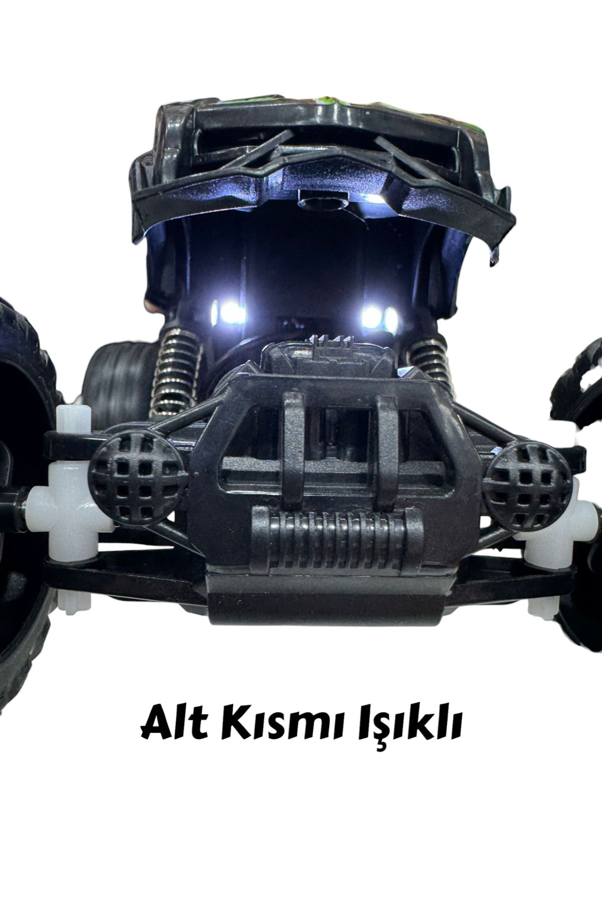 Uzaktan Kumandalı Bluetooth Telefon Kontrollü Jeep Araba Drift Şarjlı Rock Crawler 19 cm Off-Road