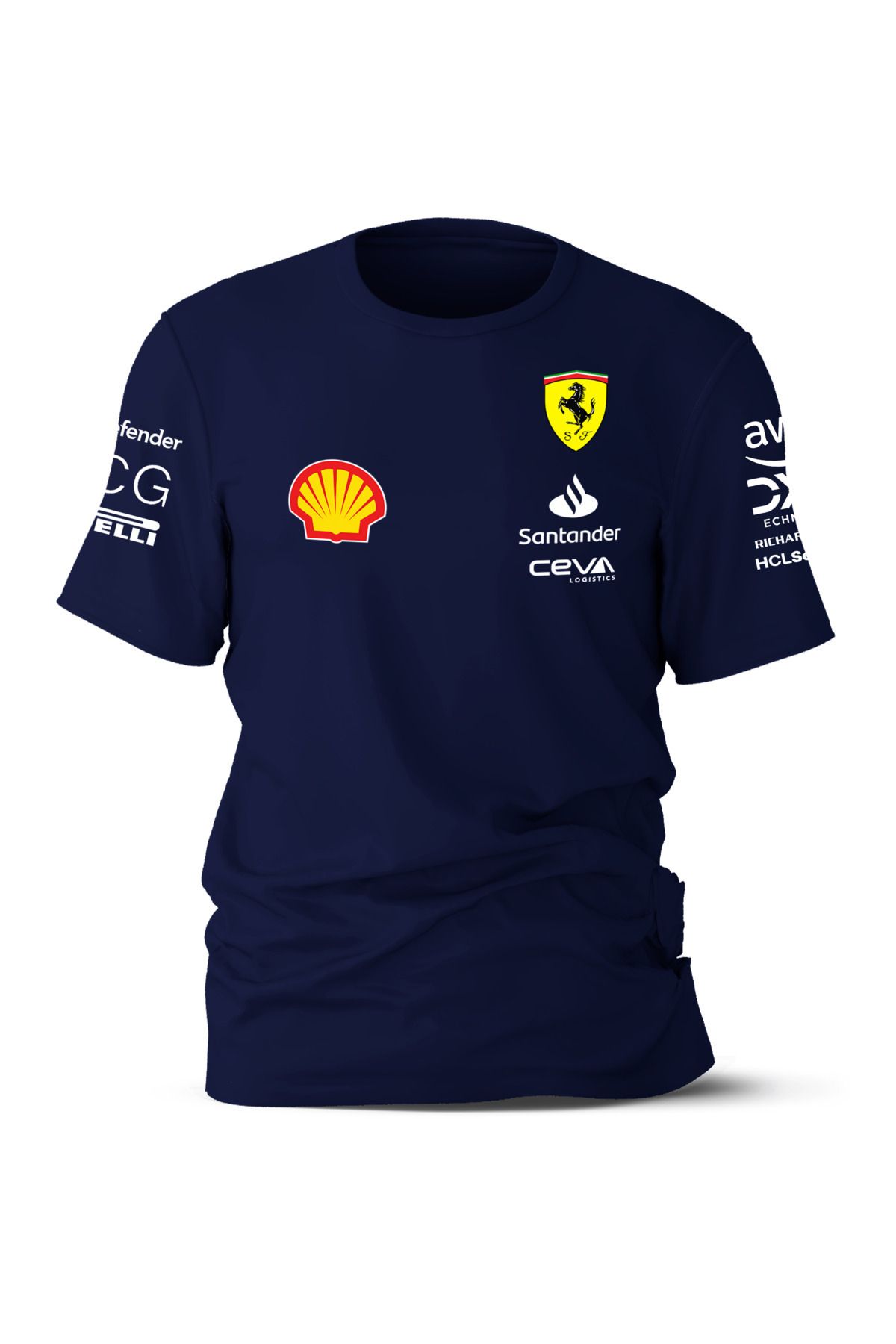 FULL TOLERANCE Ferrari F1 tak m Unisex T shirt