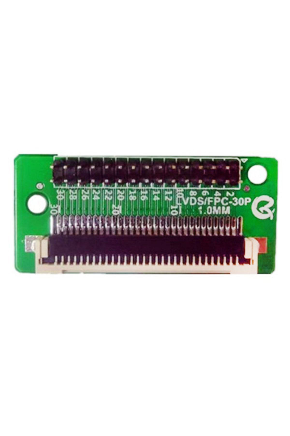 Go İthalat LCD PANEL FLEXİ REPAİR KART LVDS/FPC-30P 1.0MM HD FPC INPUT 30P LVDS TURN PIN QK0823B (4202)