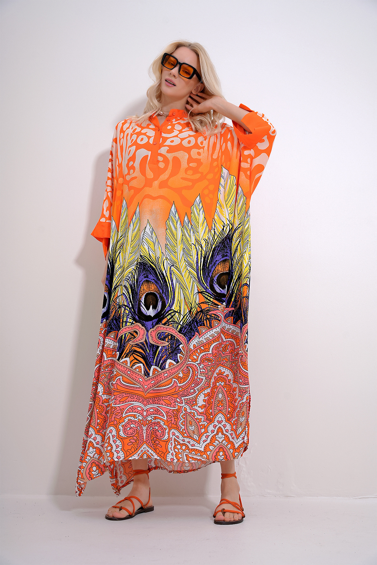 لباس زنانه آلاچاتی | ALC-X12013 Trend Alaçatı Stili - Image 3