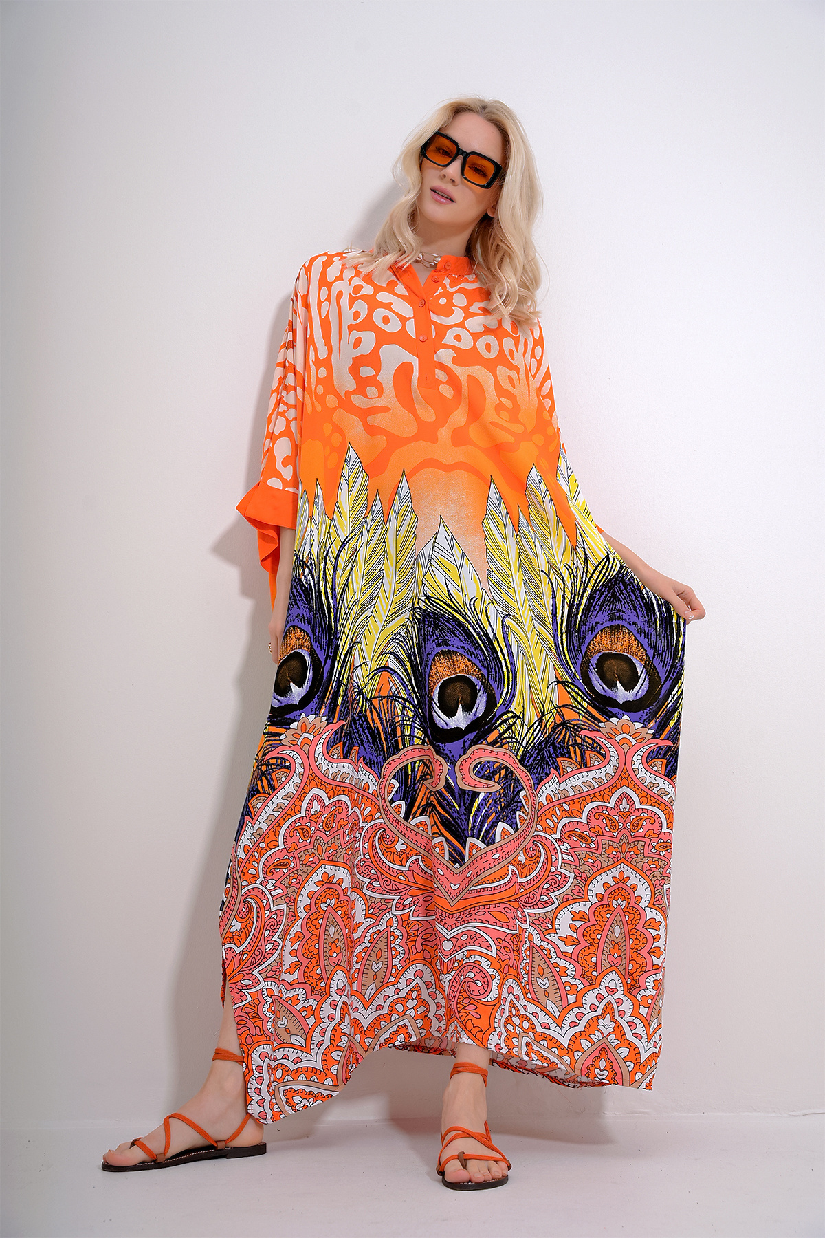 لباس زنانه آلاچاتی | ALC-X12013 Trend Alaçatı Stili - Image 2