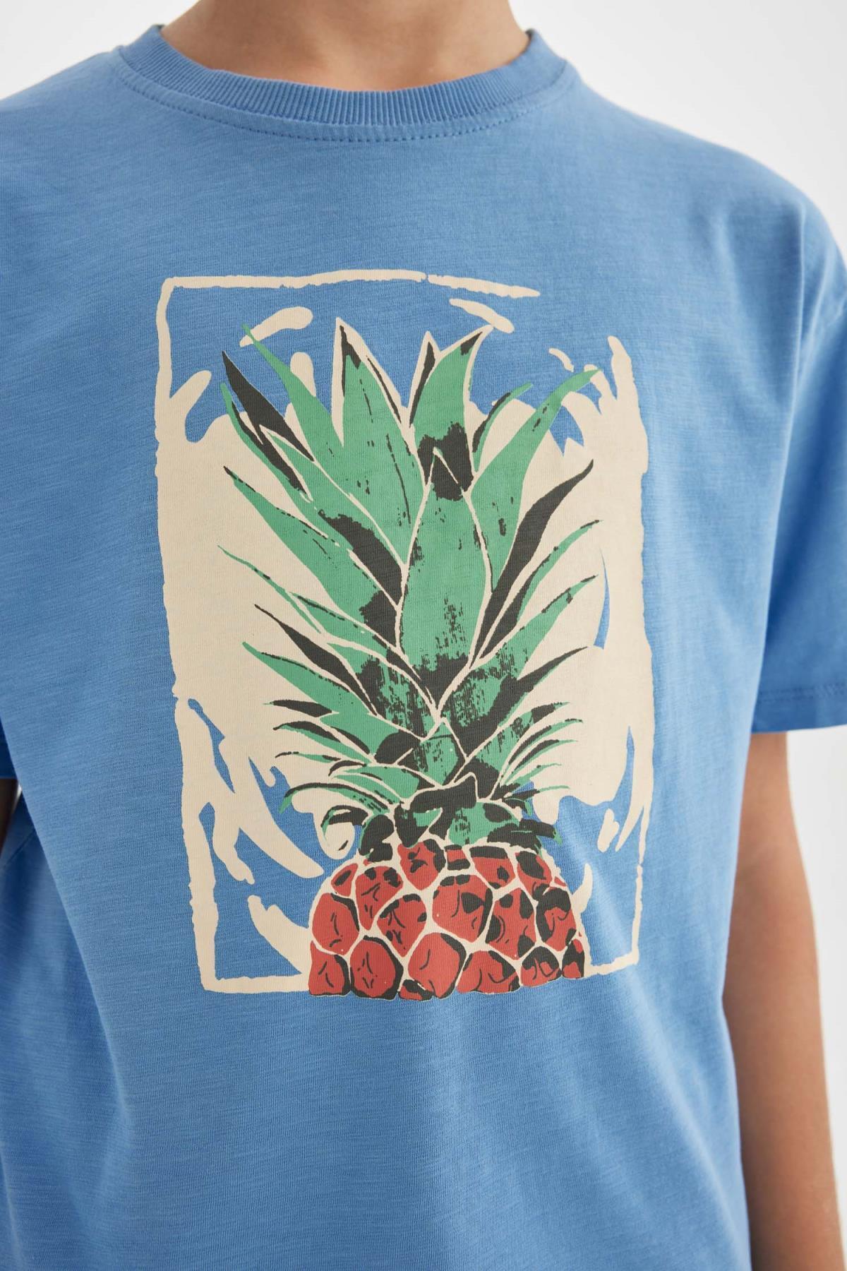 تی شرت پسرانه دفاکتو | C4044A824SM Defacto - Image 5