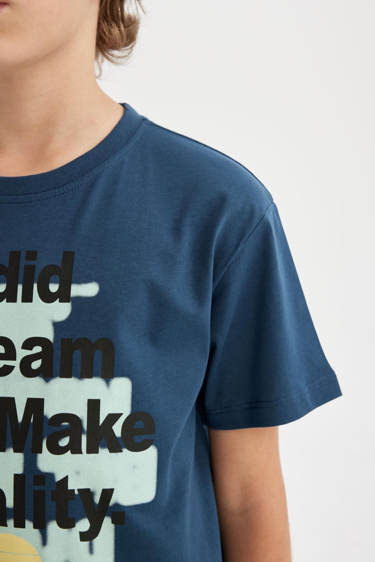 تی شرت پسرانه دفاکتو | C4660A824SM Defacto - Image 5