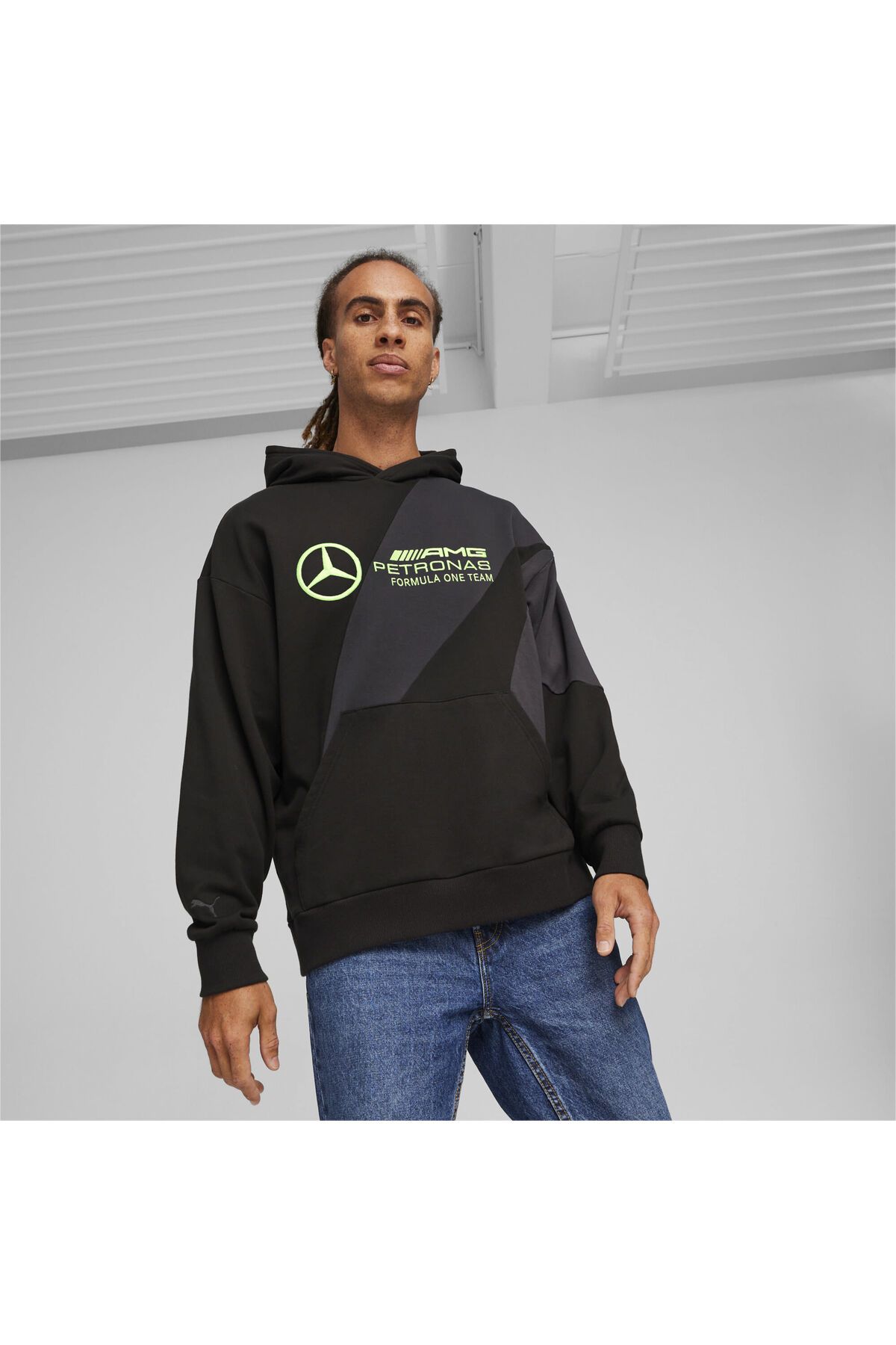 Puma Mercedes AMG Petronas Motorsport Statement Erkek Kapu onlu SWEATSHIRT Fiyat Yorumlar Trendyol