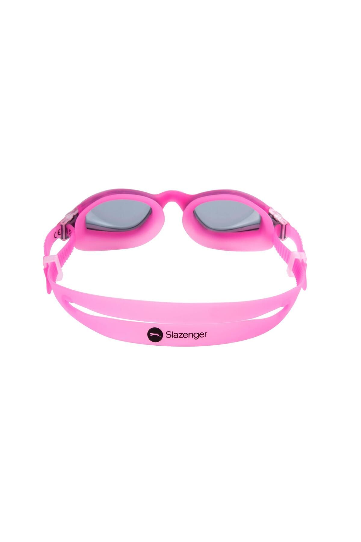 عینک شنای بزرگسالان Aero GS26 SmokePinkPink Slazenger