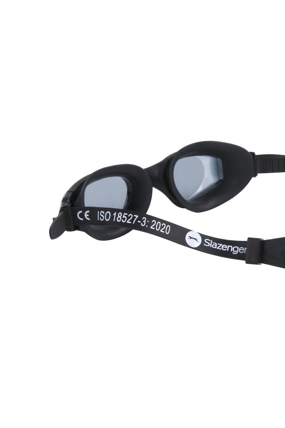 عینک شنا Junior Aero GS16 Smoke BlackBlack Slazenger