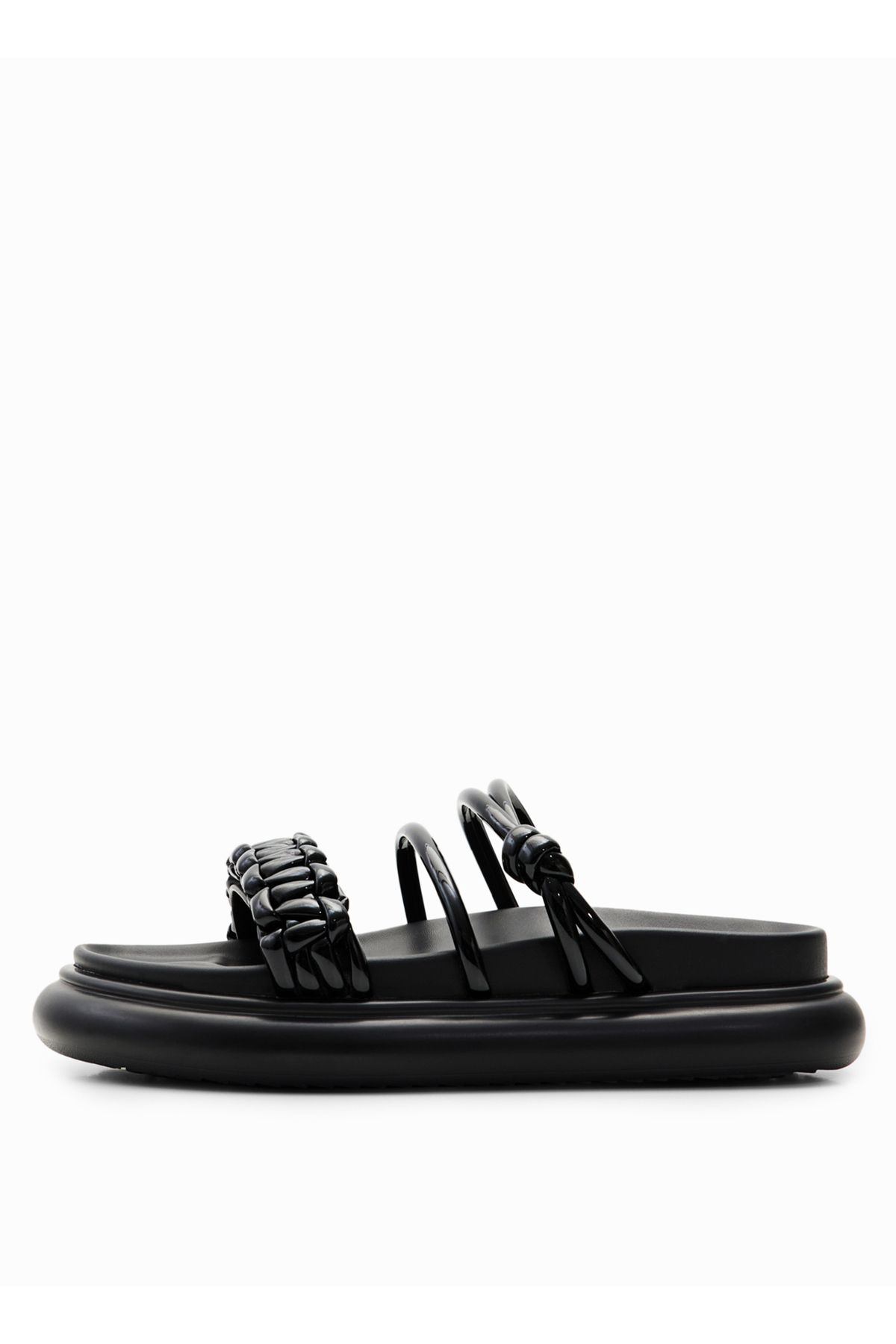 دمپایی زنانه مشکی 24SSSP032000 Desigual