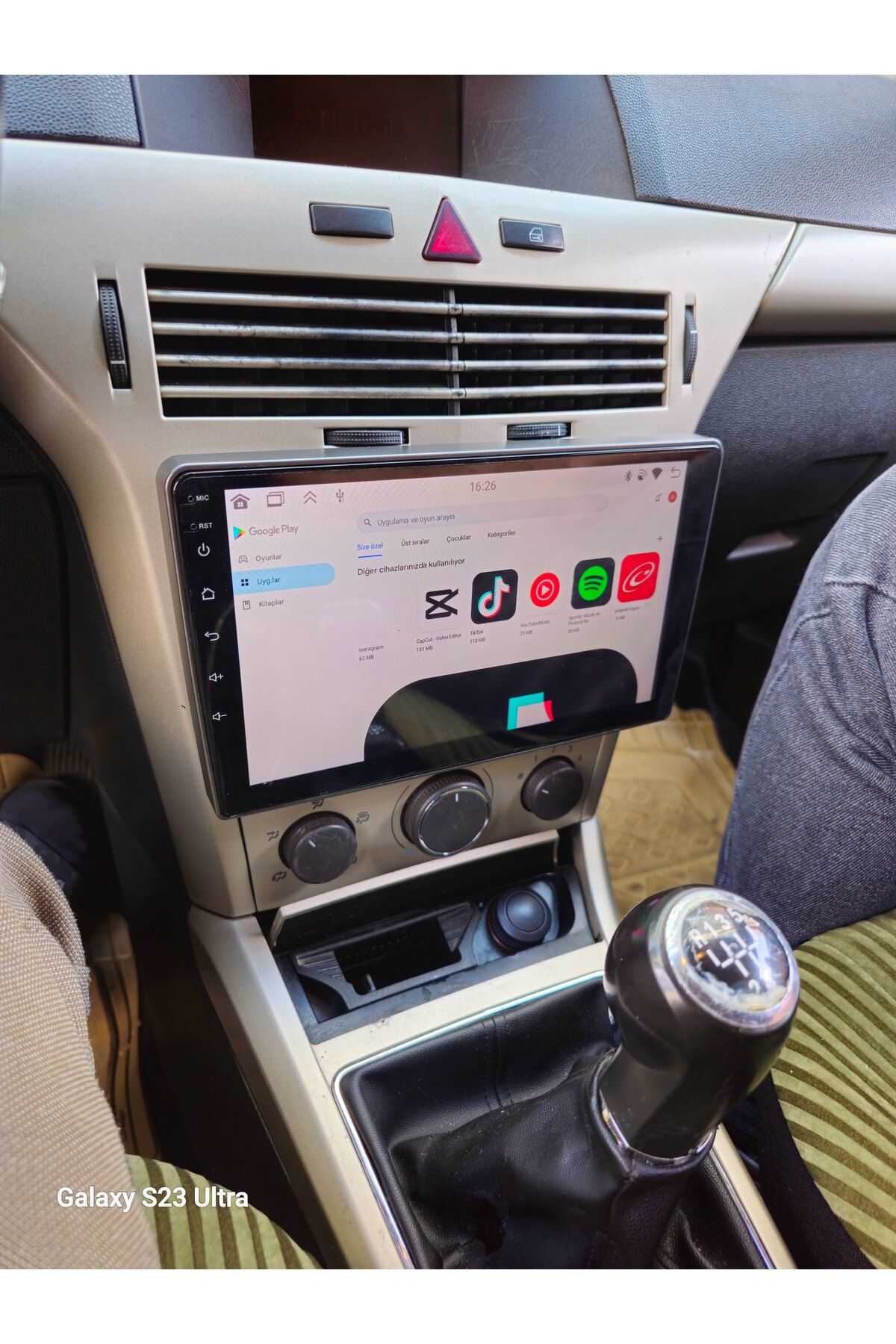 Carnavi-Opel Astra H - 4-64 GB Android Multimedia Tablet with CAR PLAY Feature 5
