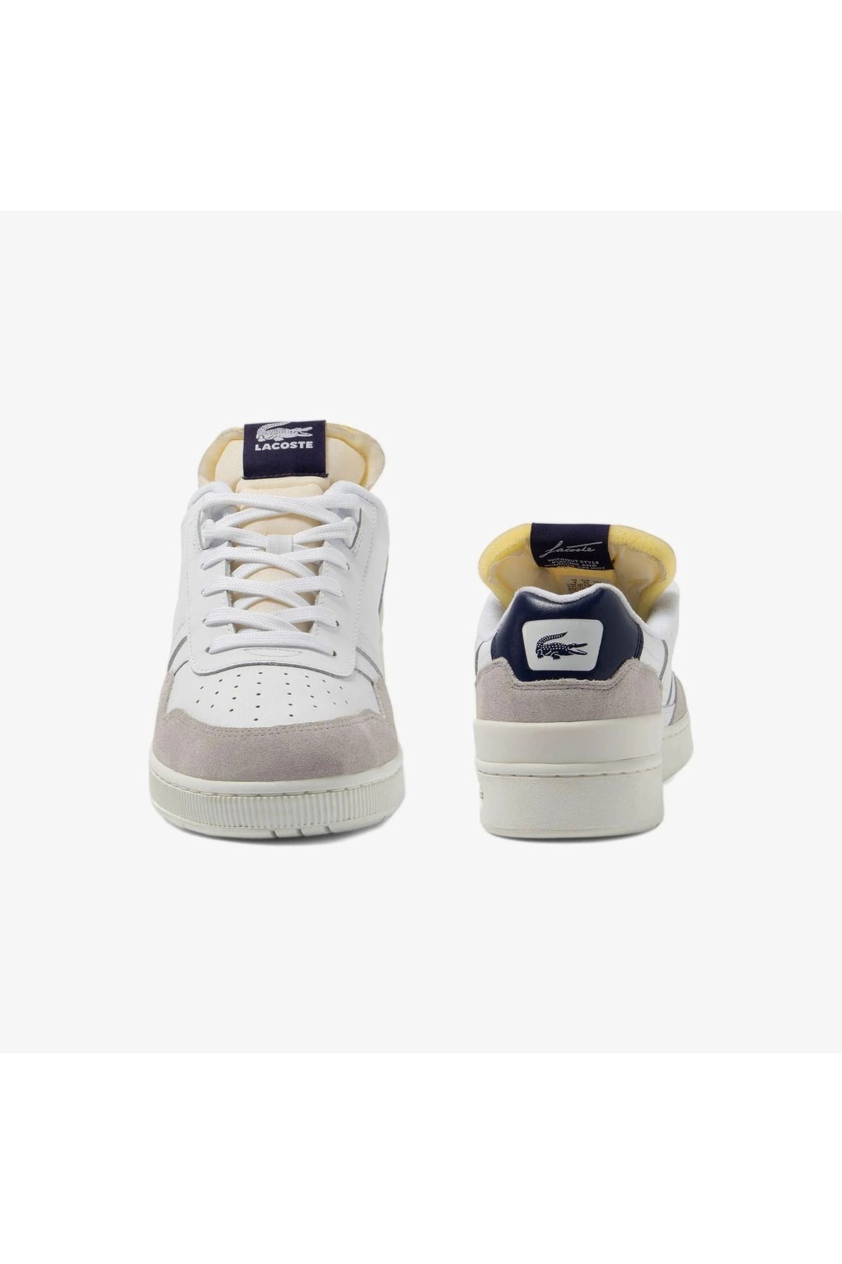 اسنیکر سفید مردانه T CLIP و اورجینال Lacoste