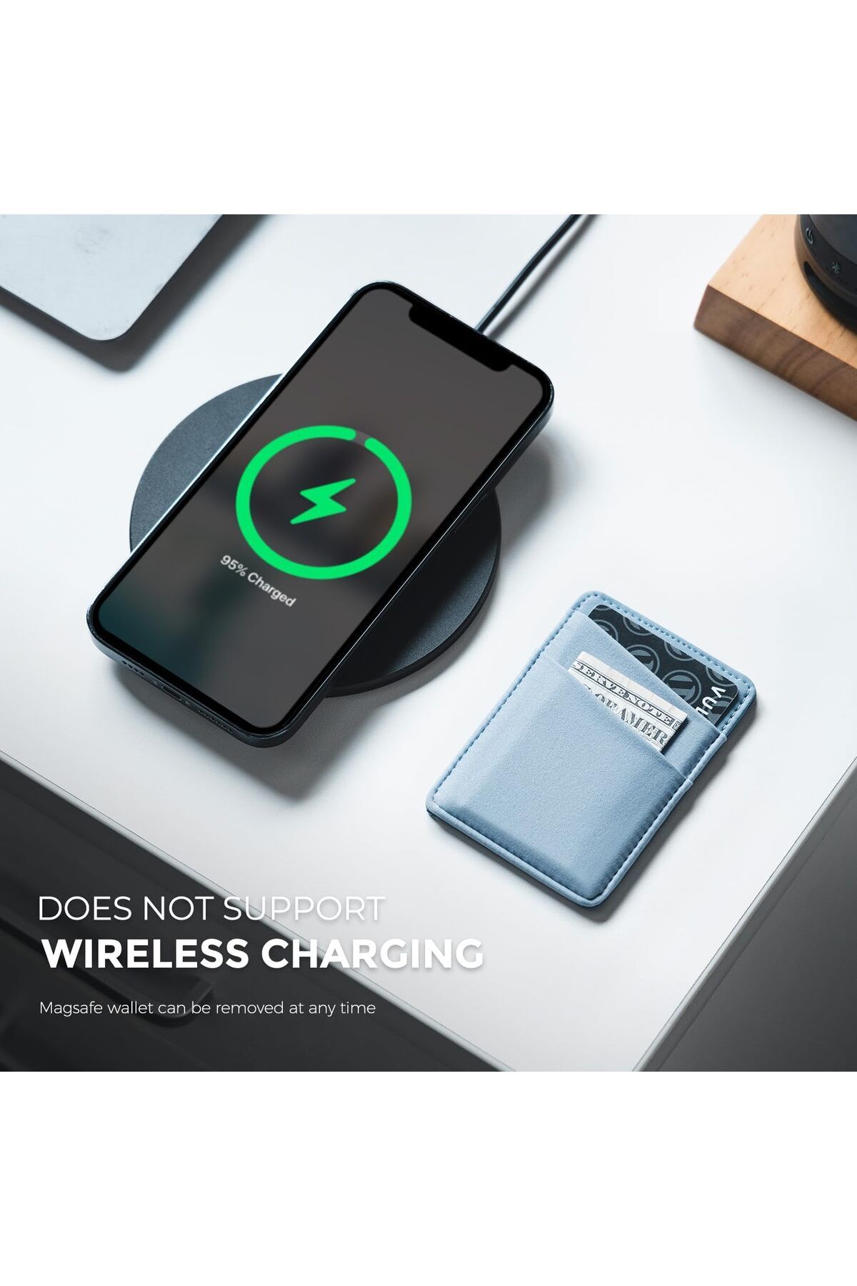 کیف کارت مجیک سیف برای آیفون 15/14/13/12 | محافظ RFID | طراحی مینیمالیستی و بادوام VULKIT